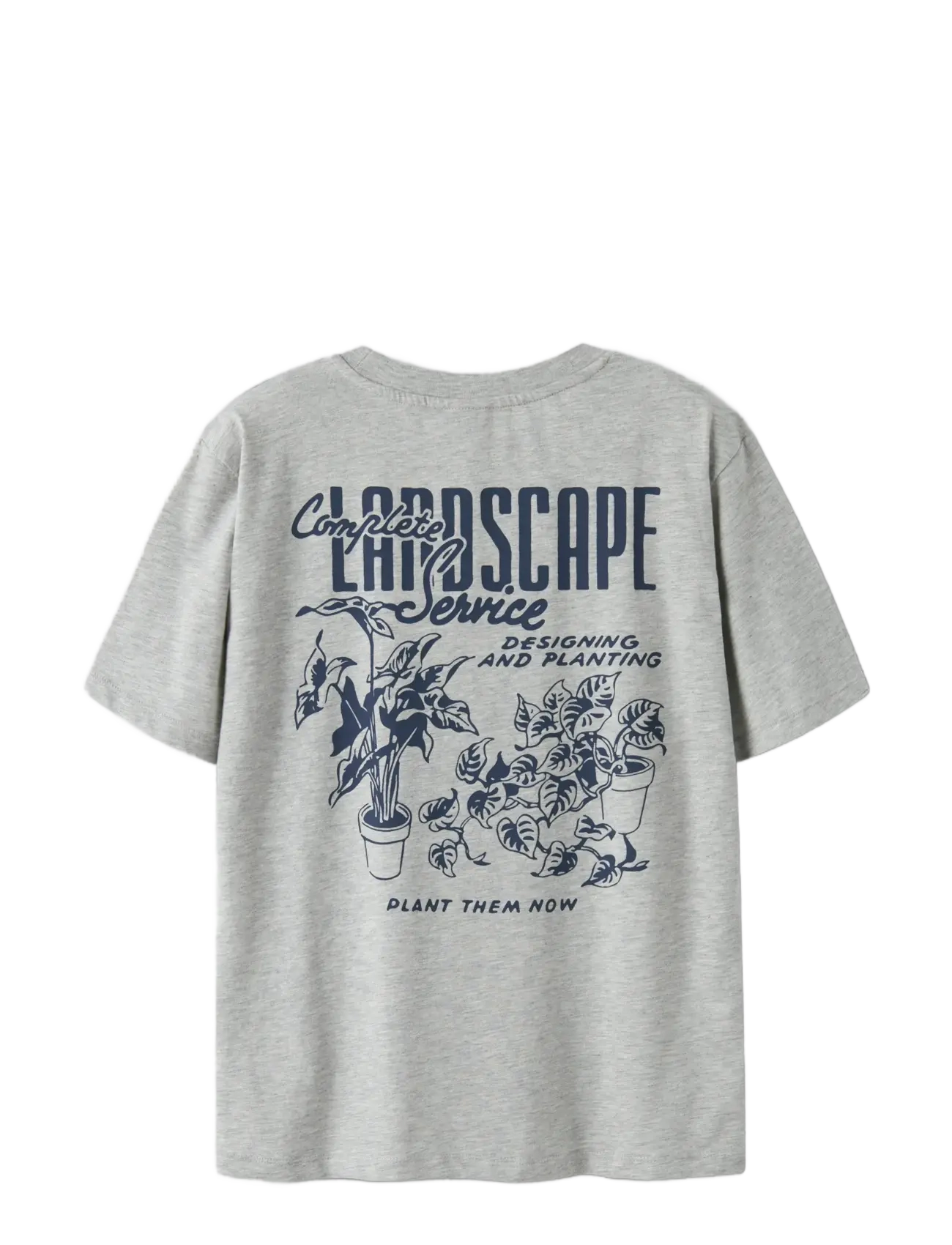 LMTD - NLMKLANT SS L TOP - marškinėliai - light grey melange - 2