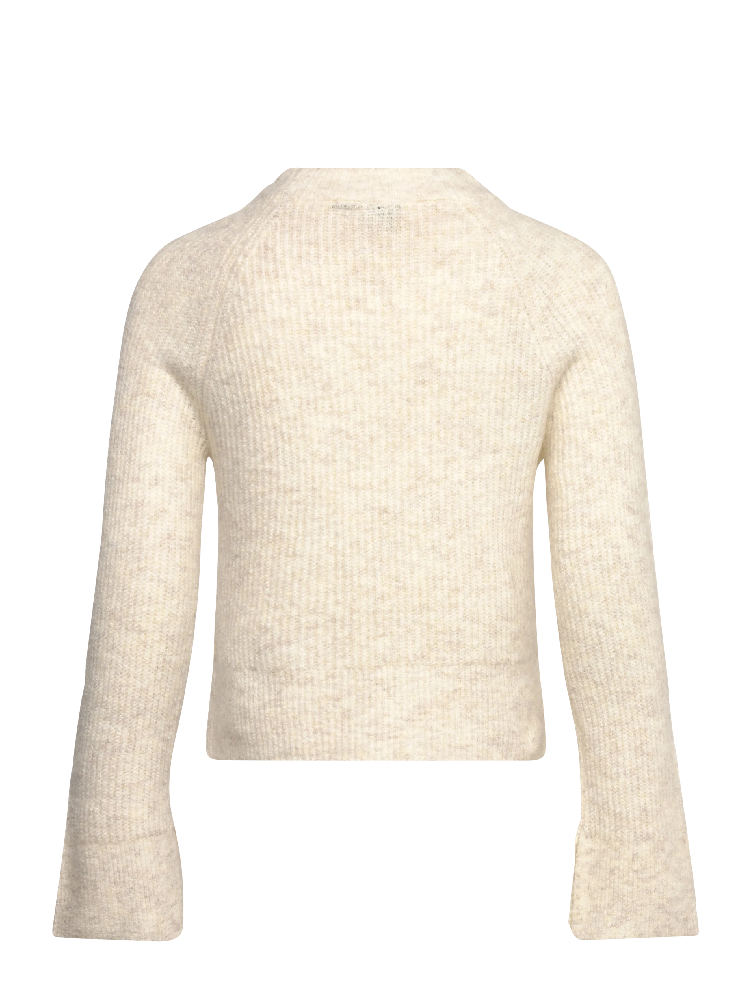 LMTD - NLFKLEAVE LS SHORT KNIT NOOS - jumpers - antique white - 1