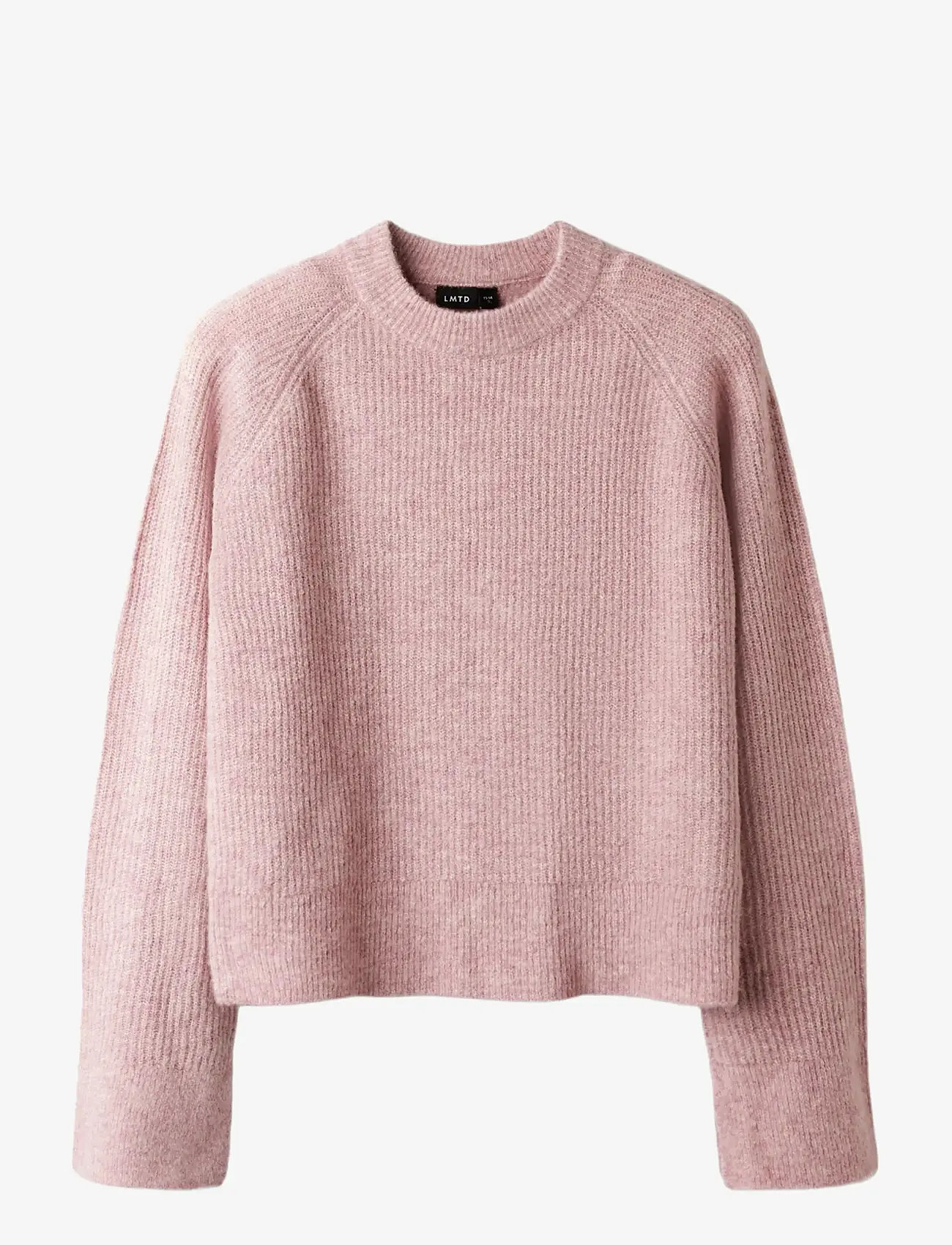 LMTD - NLFKLEAVE LS SHORT KNIT NOOS - jumpers - bleached mauve - 1