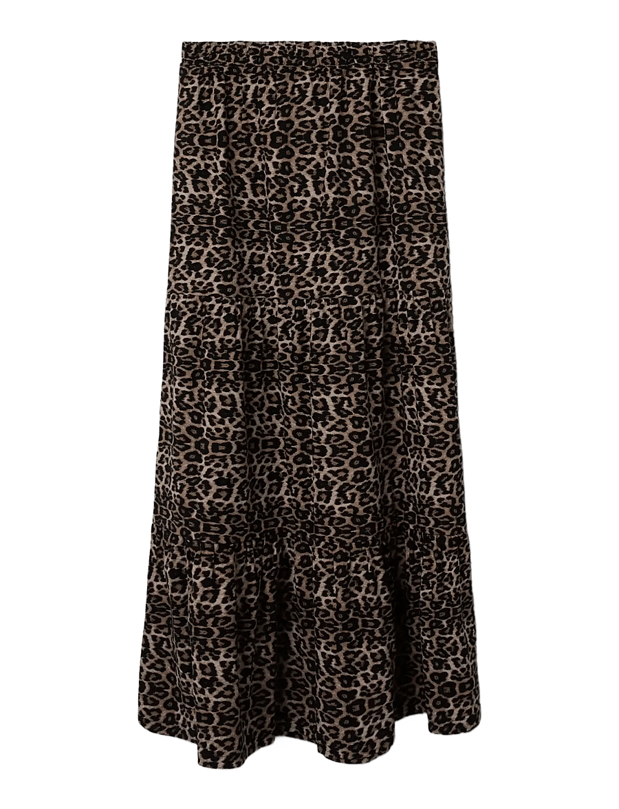 LMTD - NLFNEMILY LONG SKIRT - maxi skirt - mocha meringue - 0