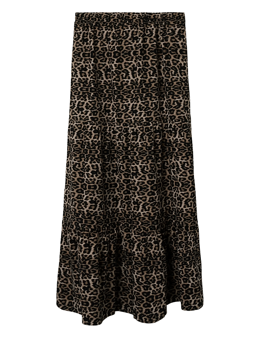 LMTD - NLFNEMILY LONG SKIRT - maxi skirt - mocha meringue - 0