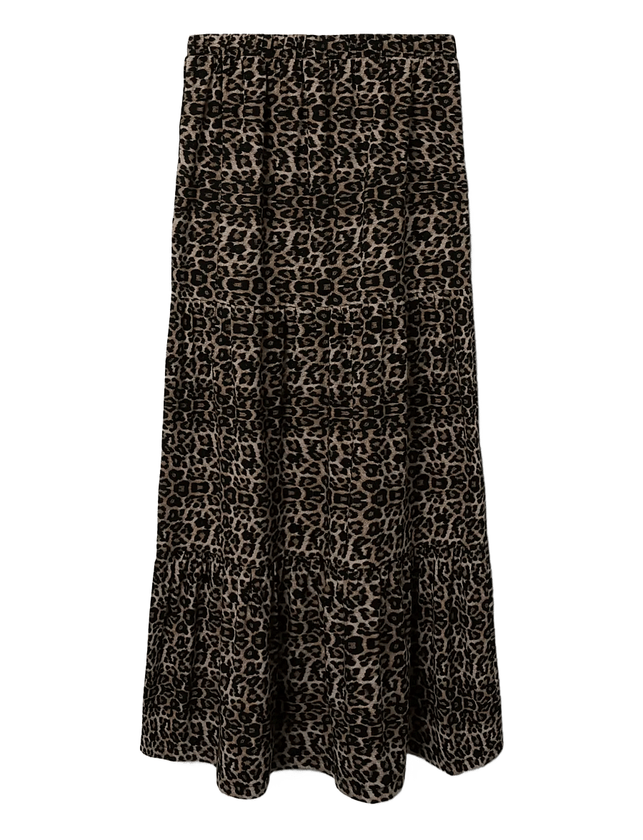 LMTD - NLFNEMILY LONG SKIRT - maxi skirt - mocha meringue - 1