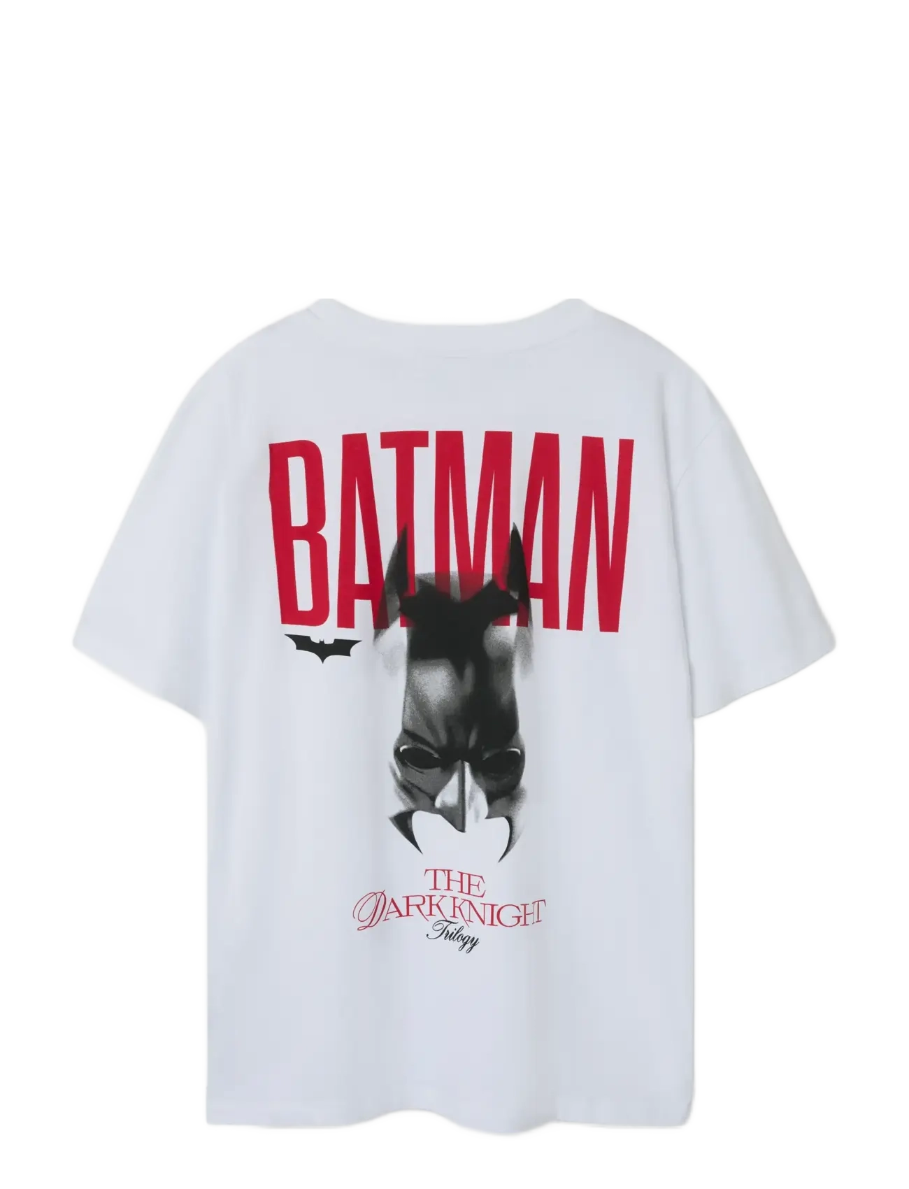 LMTD - NLMDUX BATMAN L SS TOP WAB - short-sleeved t-shirts - bright white - 1