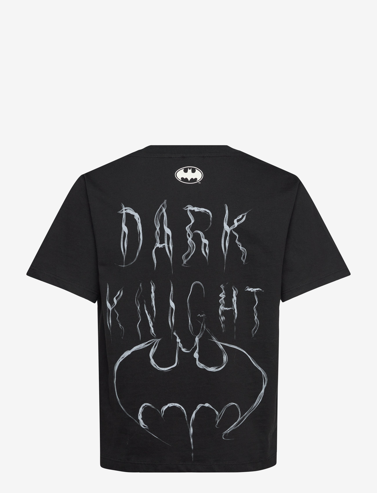 LMTD - NLMDUTCH BATMAN L SS TOP WAB - kortærmede t-shirts - black - 1