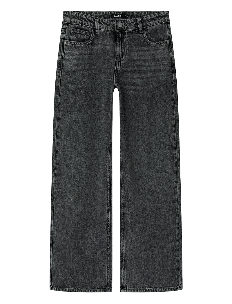 LMTD - NLFBETT DNM NW R WIDE PANT NOOS - regular jeans - grey denim - 0