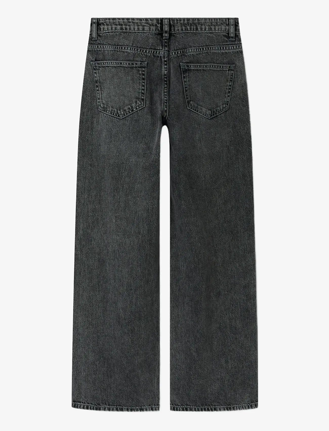 LMTD - NLFBETT DNM NW R WIDE PANT NOOS - regular jeans - grey denim - 1