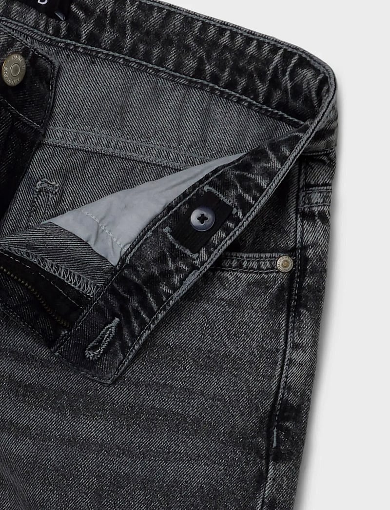 LMTD - NLFBETT DNM NW R WIDE PANT NOOS - regular jeans - grey denim - 4