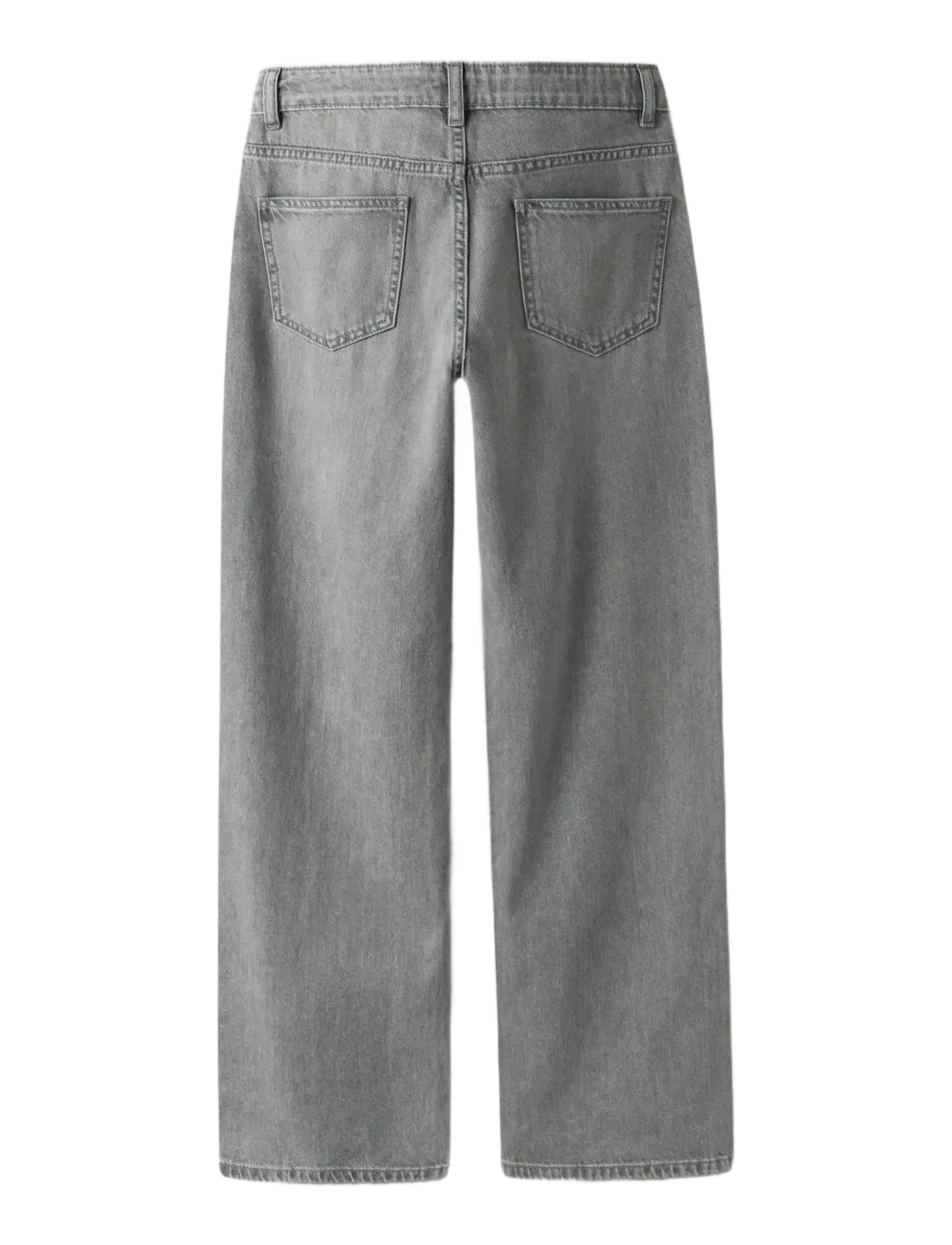 LMTD - NLFBETT DNM NW R WIDE PANT NOOS - regular jeans - light grey denim - 2