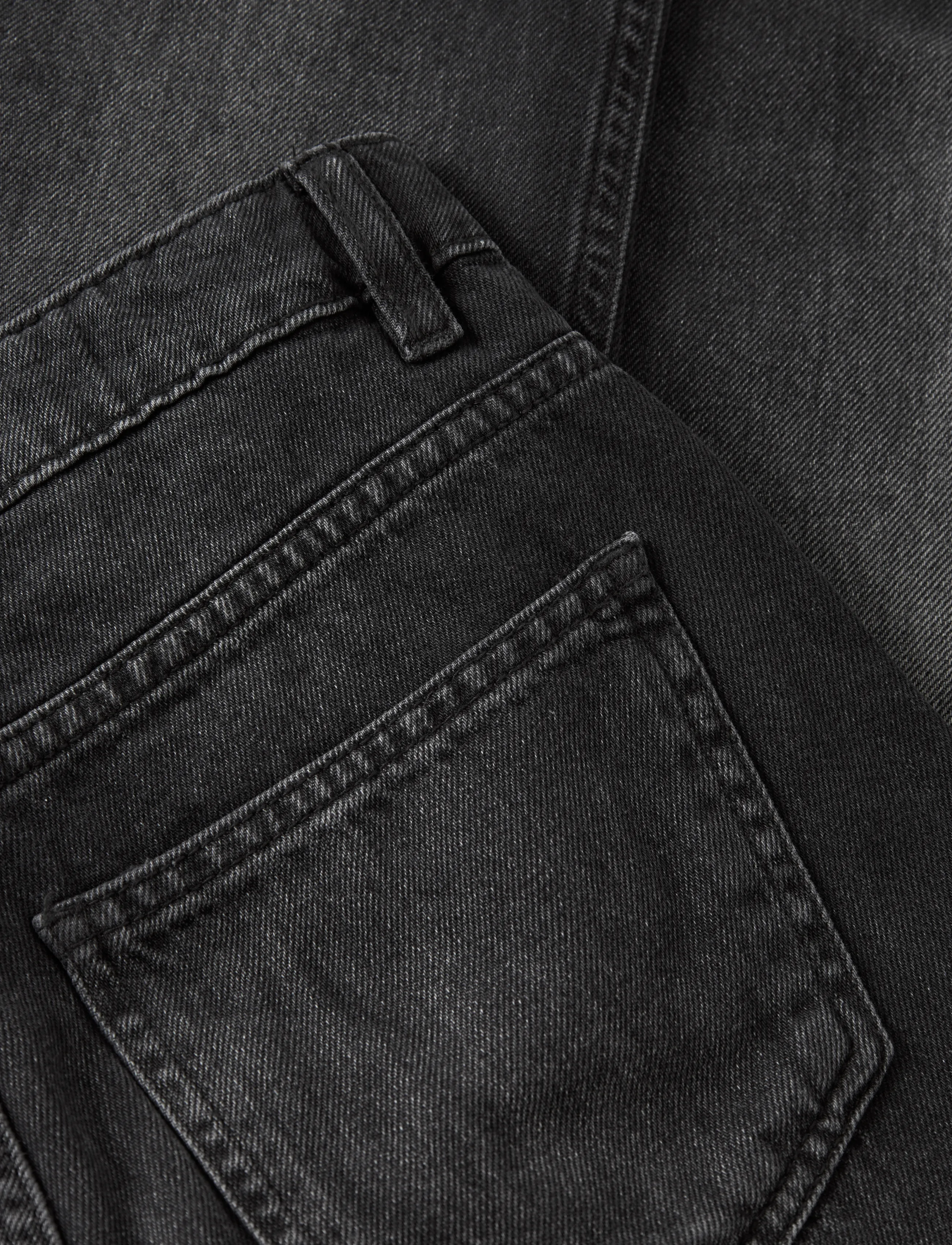 LMTD - NLMBEX DMN R LOOSE PANT NOOS - loose jeans - black denim - 1