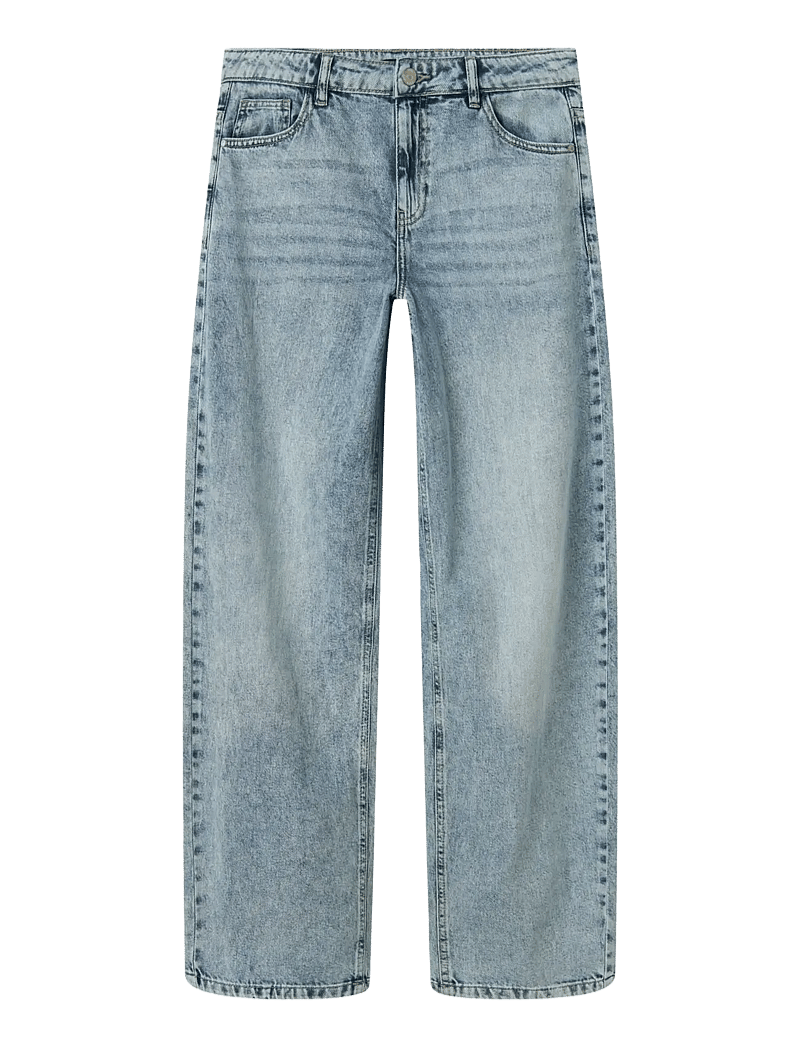 LMTD - NLMBEX DMN R LOOSE PANT - loose jeans - light blue denim - 1