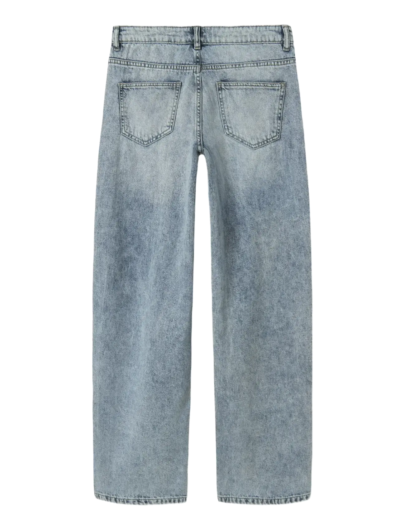 LMTD - NLMBEX DMN R LOOSE PANT NOOS - loose jeans - light blue denim - 2