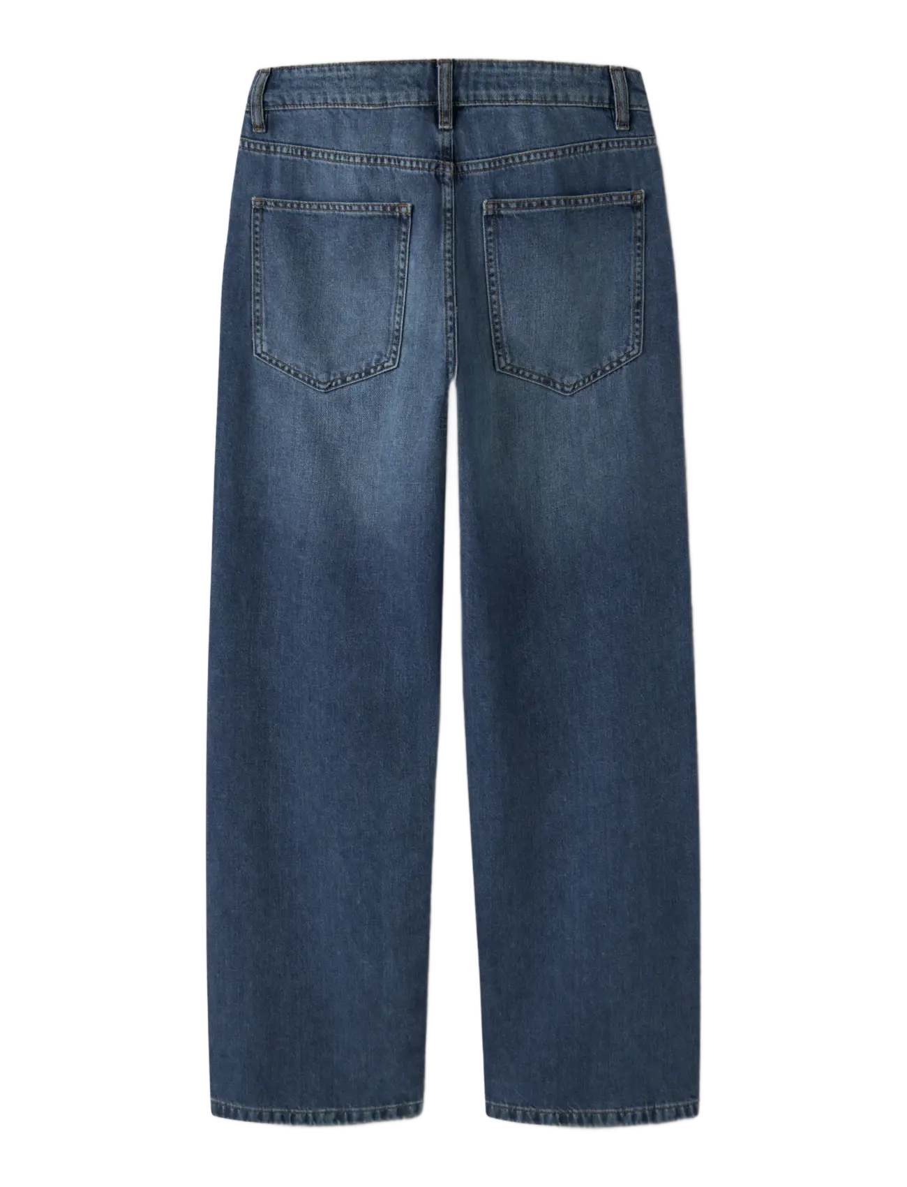 LMTD - NLMBEX DMN R LOOSE PANT NOOS - loose jeans - vintage dark blue denim - 1