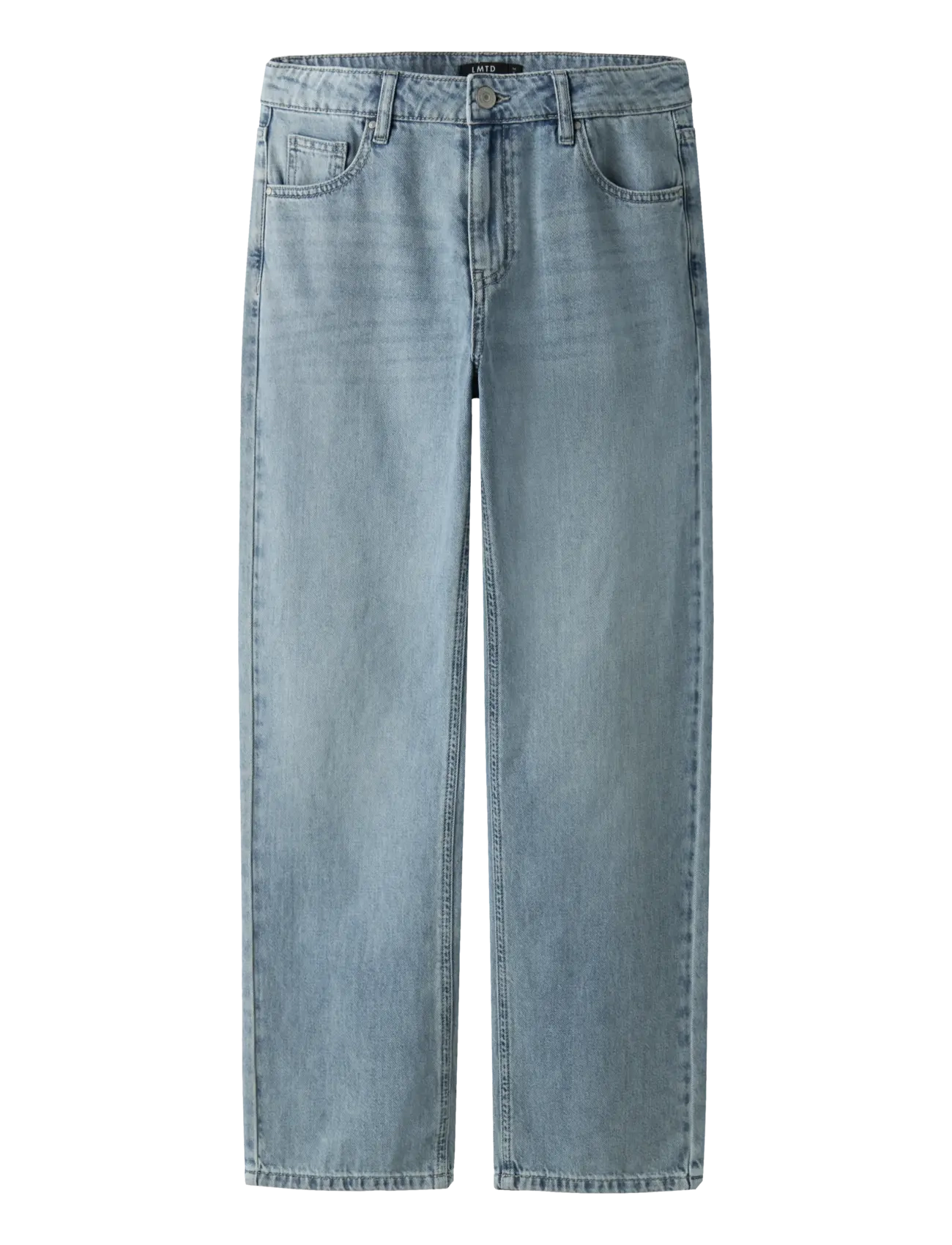 LMTD NLMBEX DNM R STRAIGHT PANT NOOS - Basplagg - VINTAGE LIGHT BLUE DENIM / blue