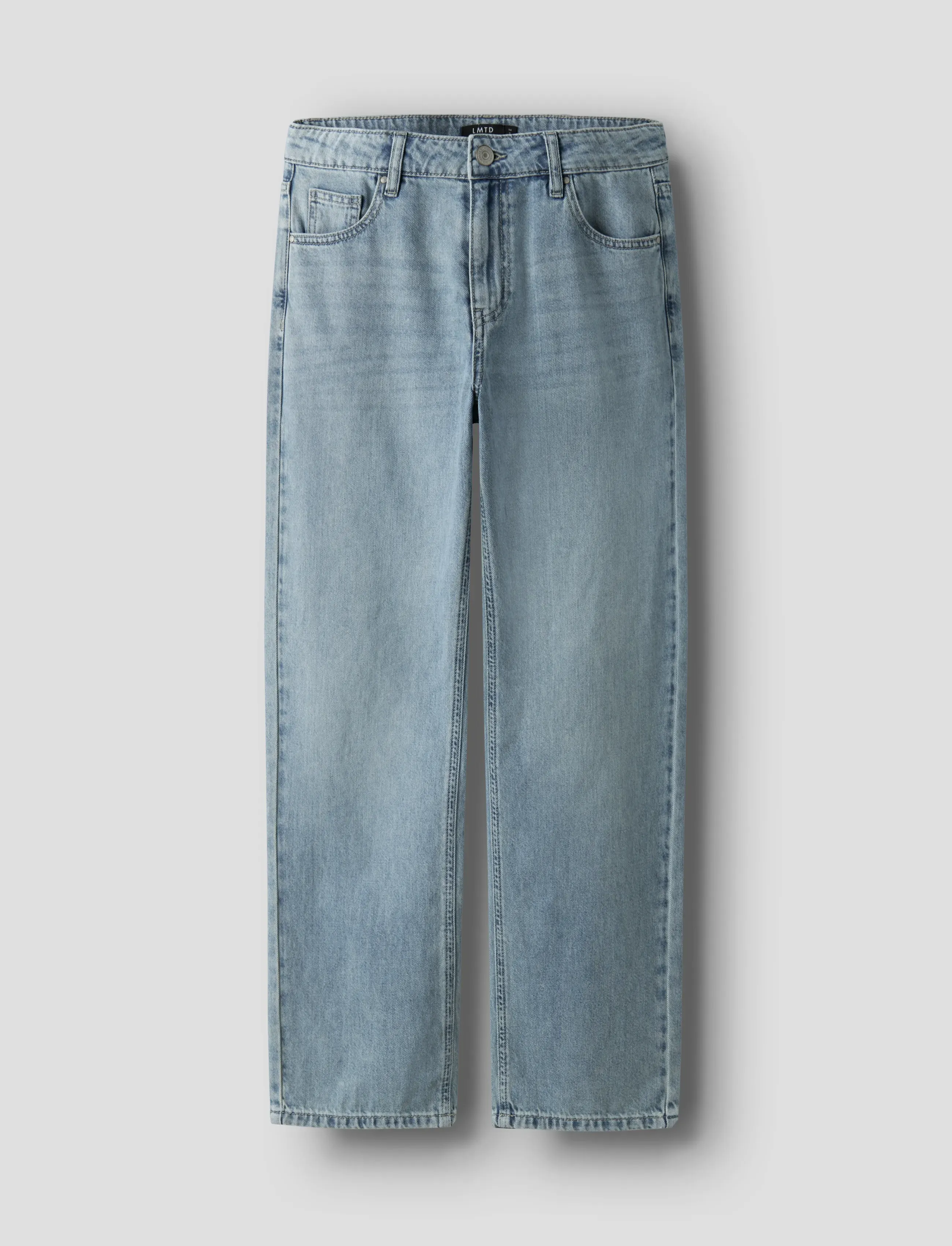 LMTD NLMBEX DNM R STRAIGHT PANT NOOS - Teksad - VINTAGE LIGHT BLUE DENIM / blue