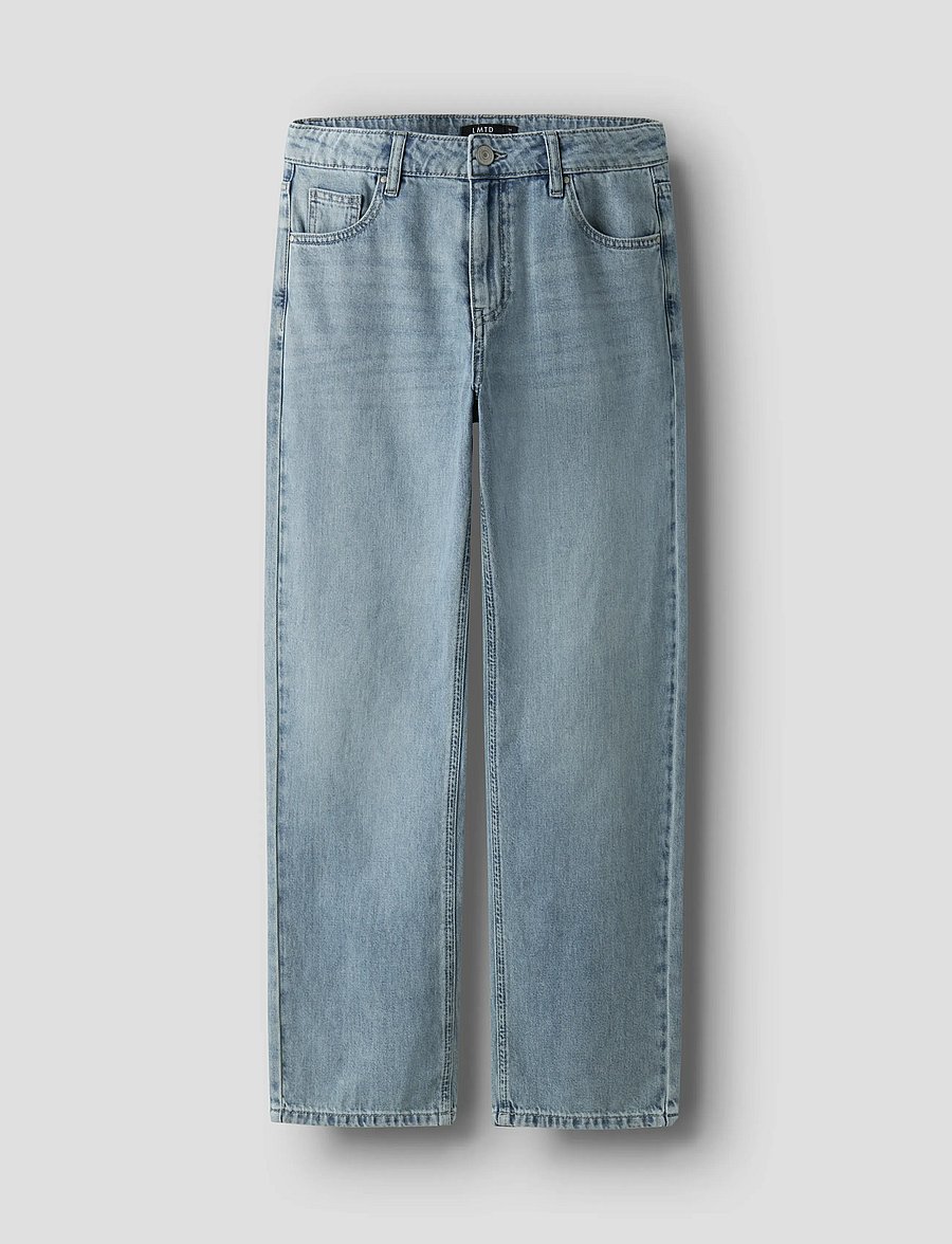 LMTD - NLMBEX DNM R STRAIGHT PANT NOOS - loose jeans - vintage light blue denim - 0