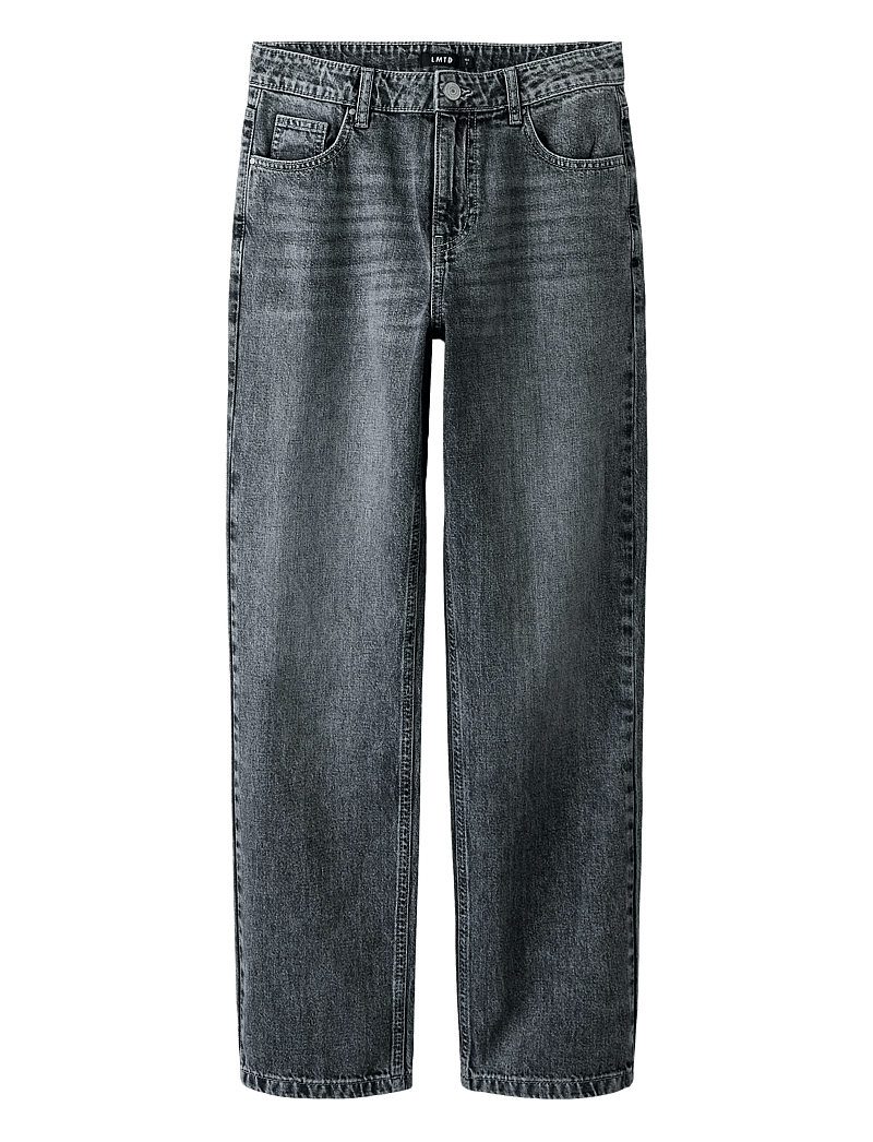 LMTD - NLMBEX DNM R STRAIGHT PANT NOOS - alt laienevad teksad - grey denim - 0