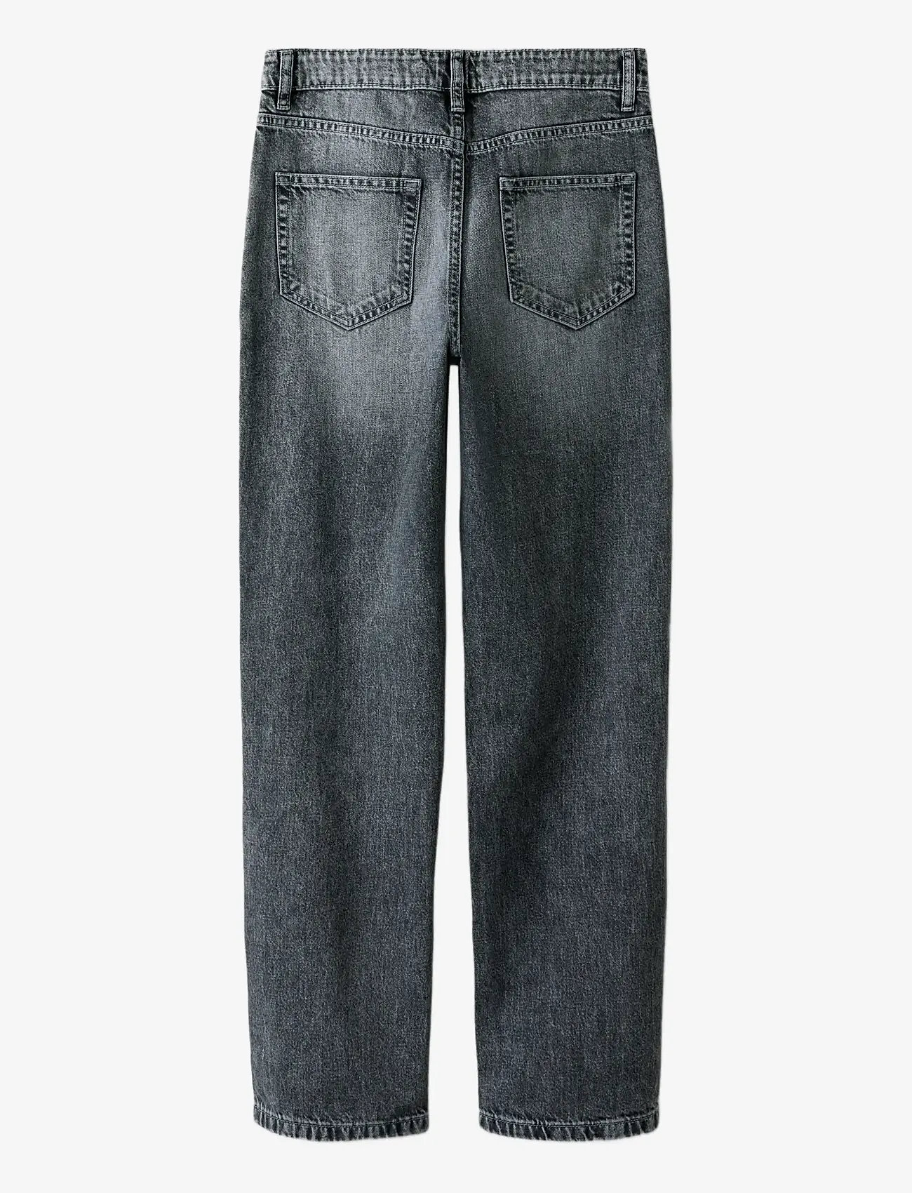 LMTD - NLMBEX DNM R STRAIGHT PANT NOOS - alt laienevad teksad - grey denim - 1