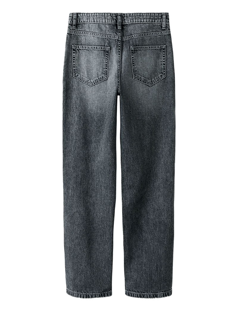 LMTD - NLMBEX DNM R STRAIGHT PANT NOOS - alt laienevad teksad - grey denim - 1