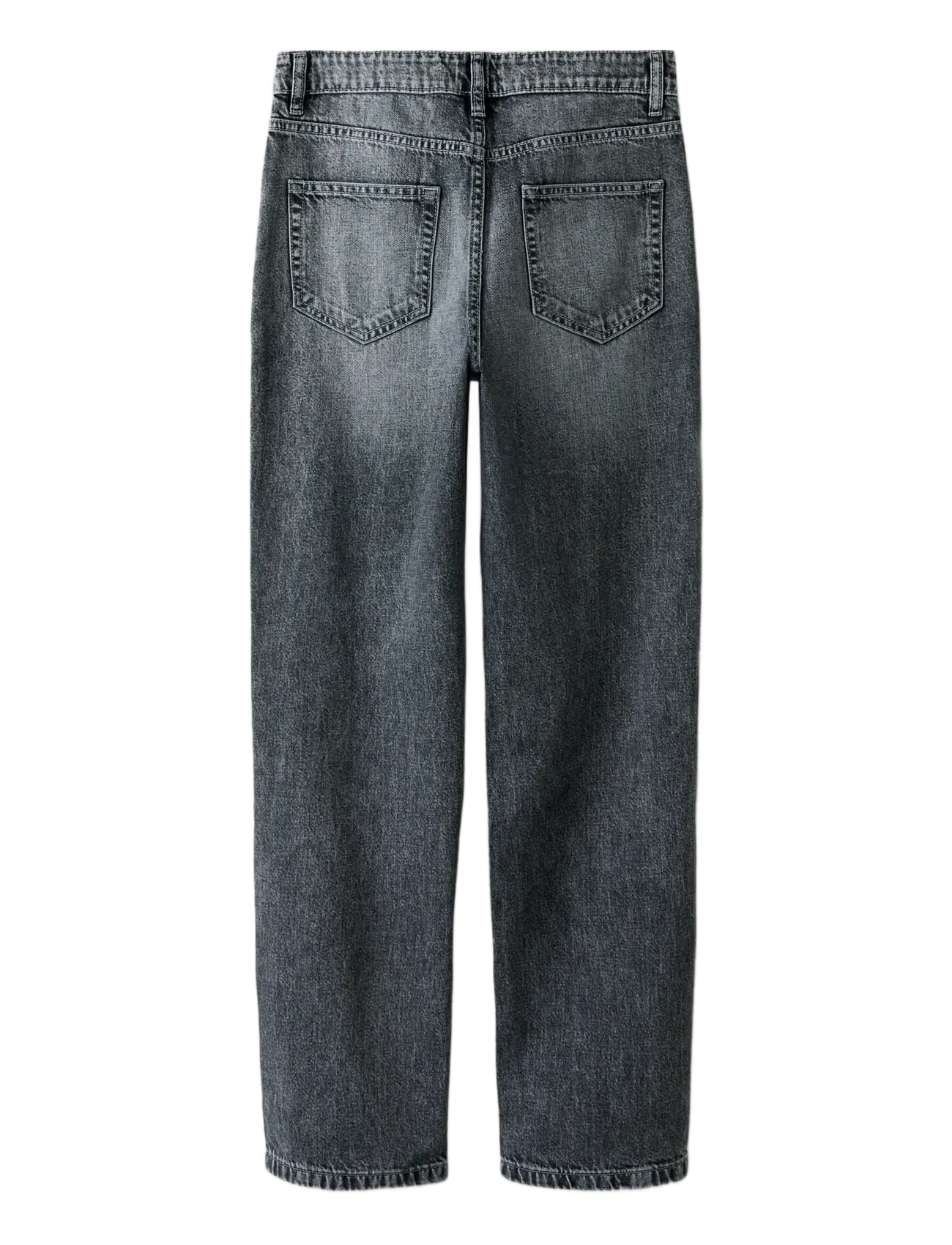 LMTD - NLMBEX DNM R STRAIGHT PANT NOOS - loose jeans - grey denim - 1