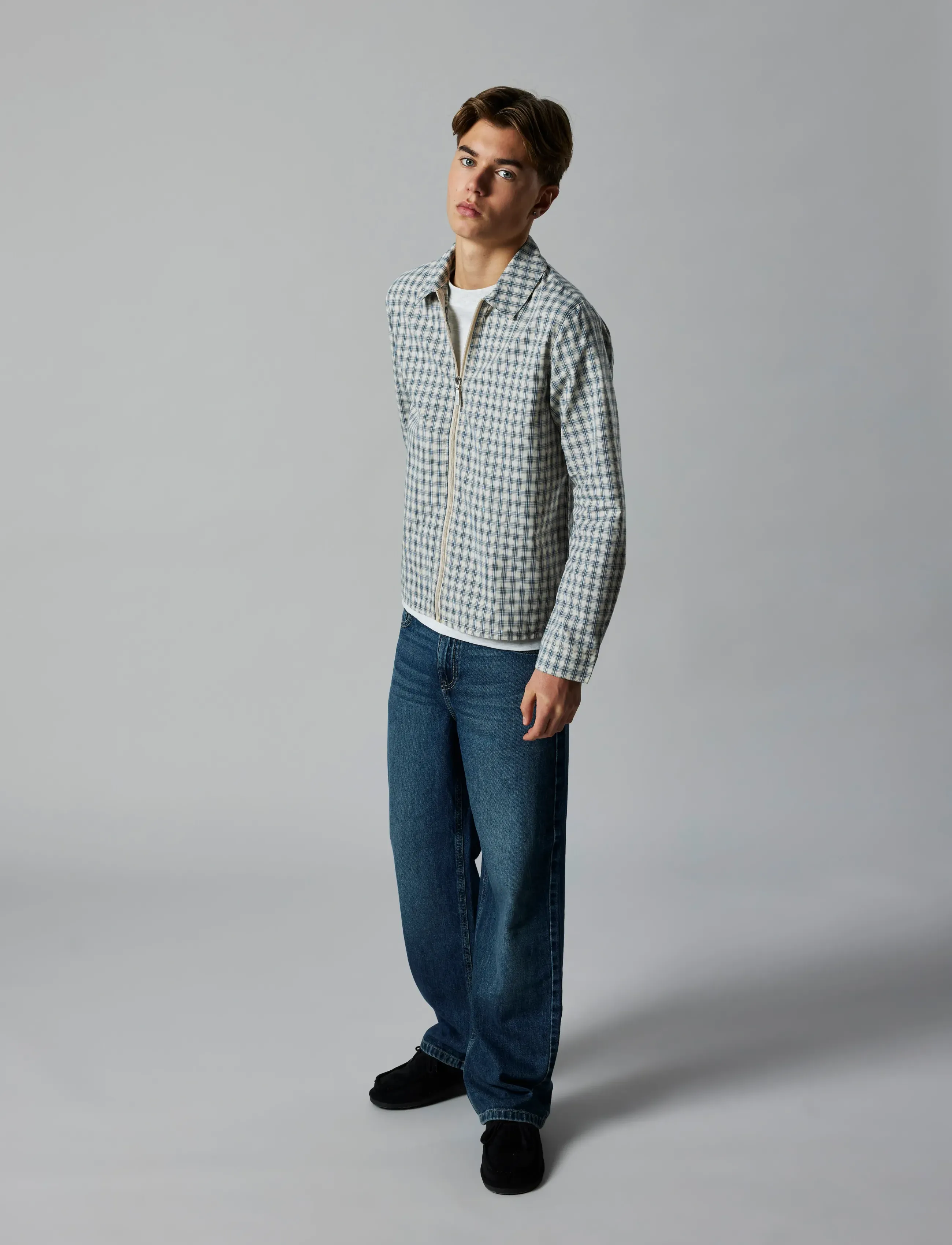 LMTD - NLMBEX DNM R STRAIGHT PANT NOOS - loose jeans - vintage dark blue denim - 2
