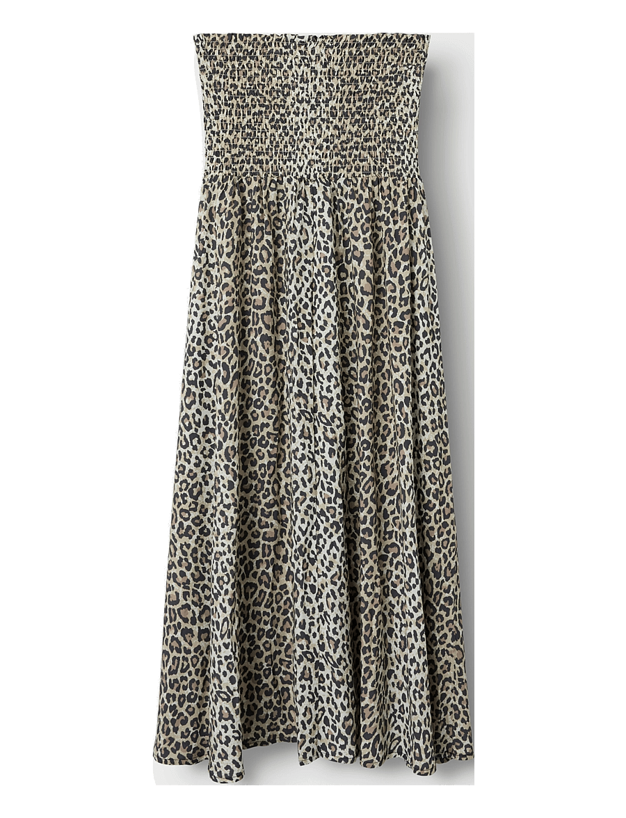 LMTD - NLFLEOSANDY MAXI SKIRT - maxi skirt - mocha meringue - 2