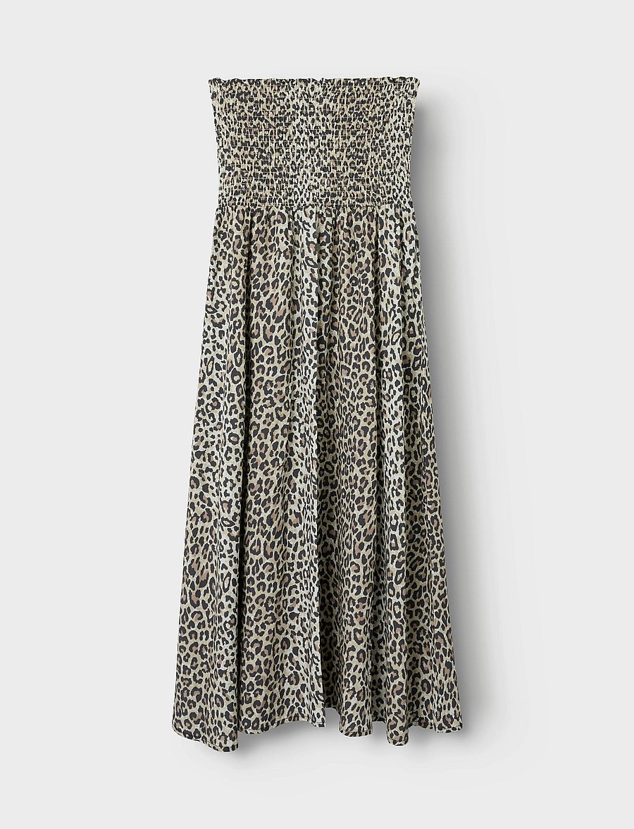 LMTD - NLFLEOSANDY MAXI SKIRT - maxi skirt - mocha meringue - 0