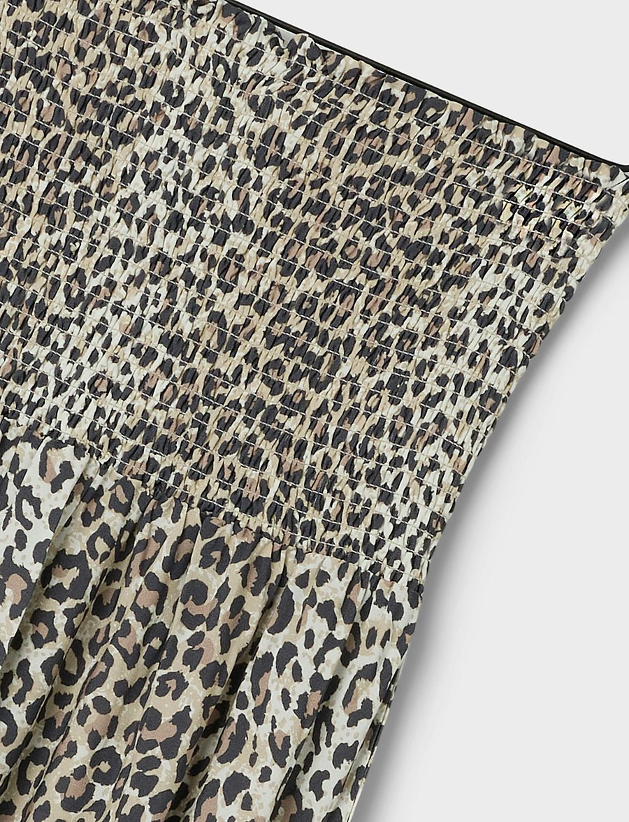 LMTD - NLFLEOSANDY MAXI SKIRT - maxi skirt - mocha meringue - 3