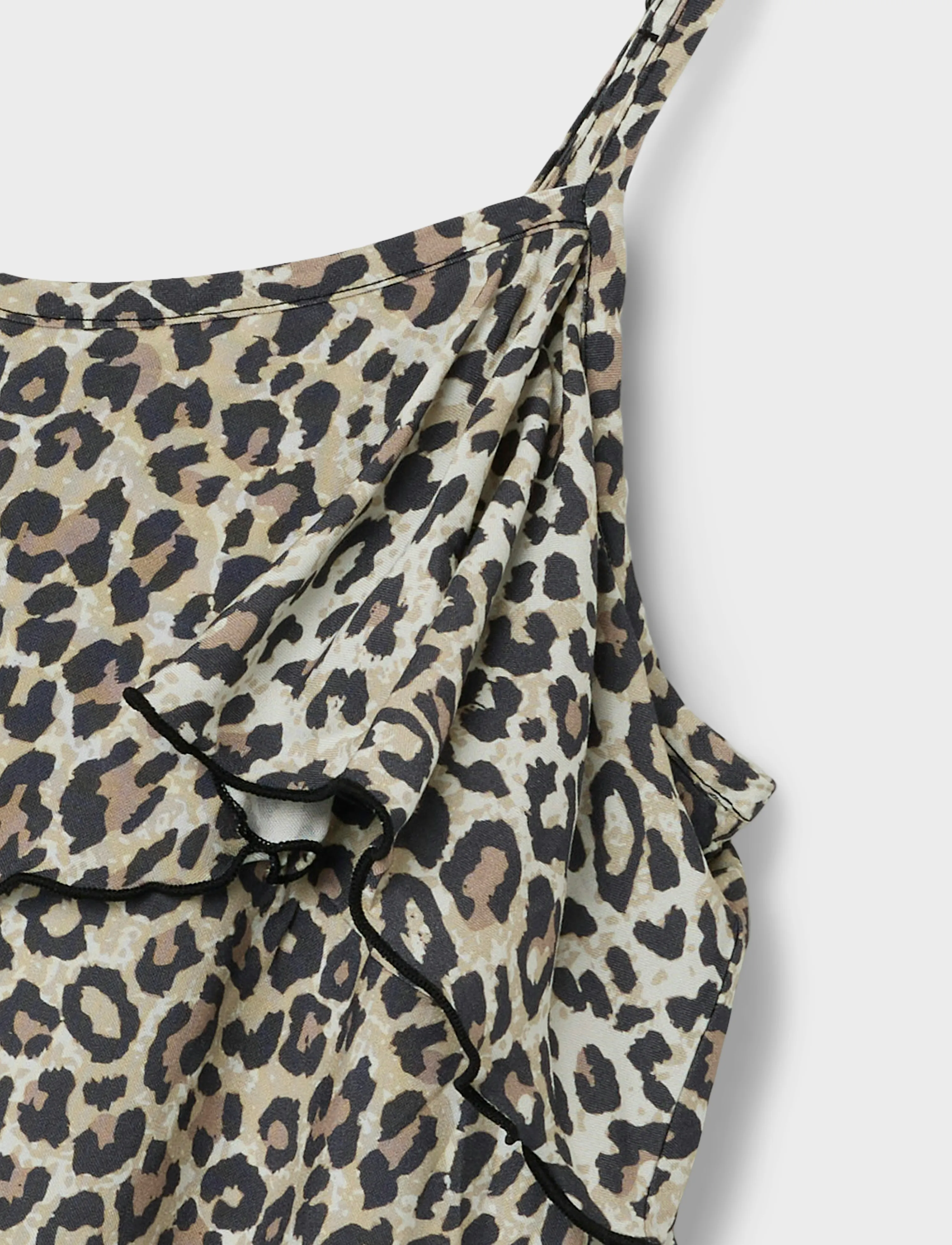 LMTD - NLFLEOSANDY SL SHORT TOP - mocha meringue - 3