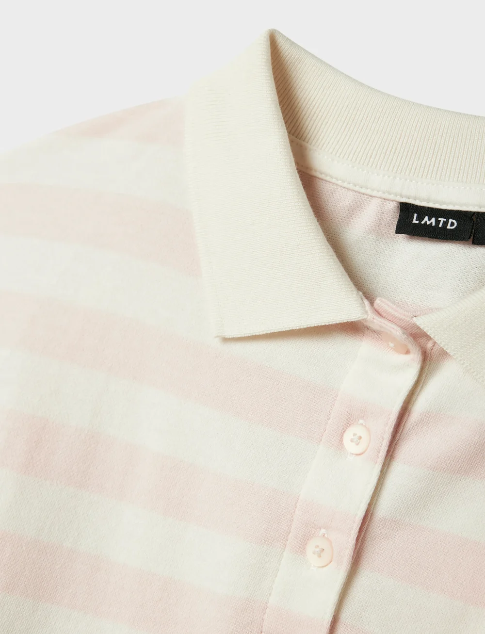 LMTD - NLFKLIVA LS SHORT POLO - långärmade pikéer - crystal pink - 2