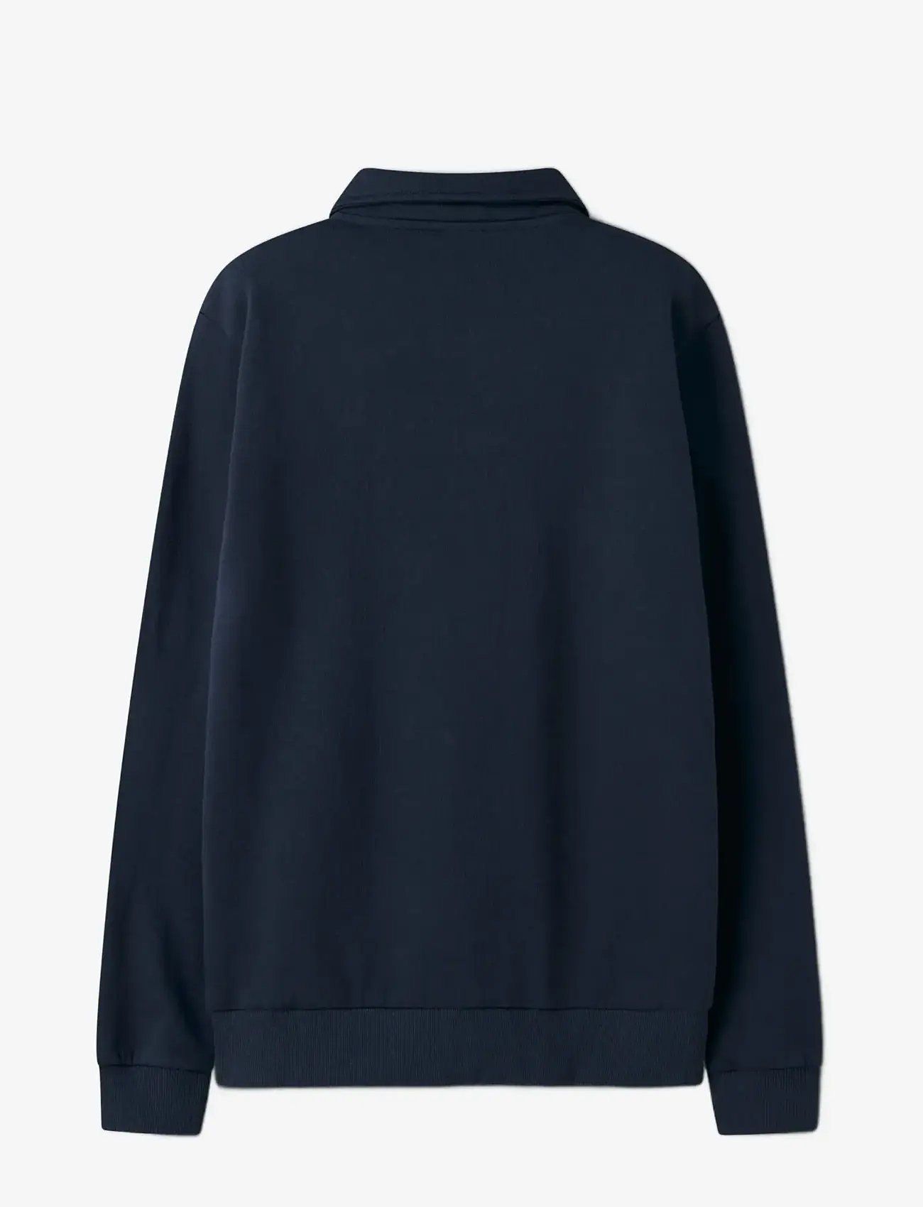 LMTD - NLNNIZU LS BRU POLO SWEAT - långärmade pikéer - navy blazer - 2