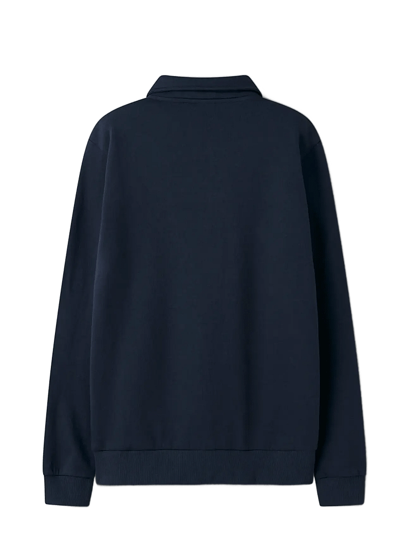 LMTD - NLNNIZU LS BRU POLO SWEAT - langærmede poloer - navy blazer - 2