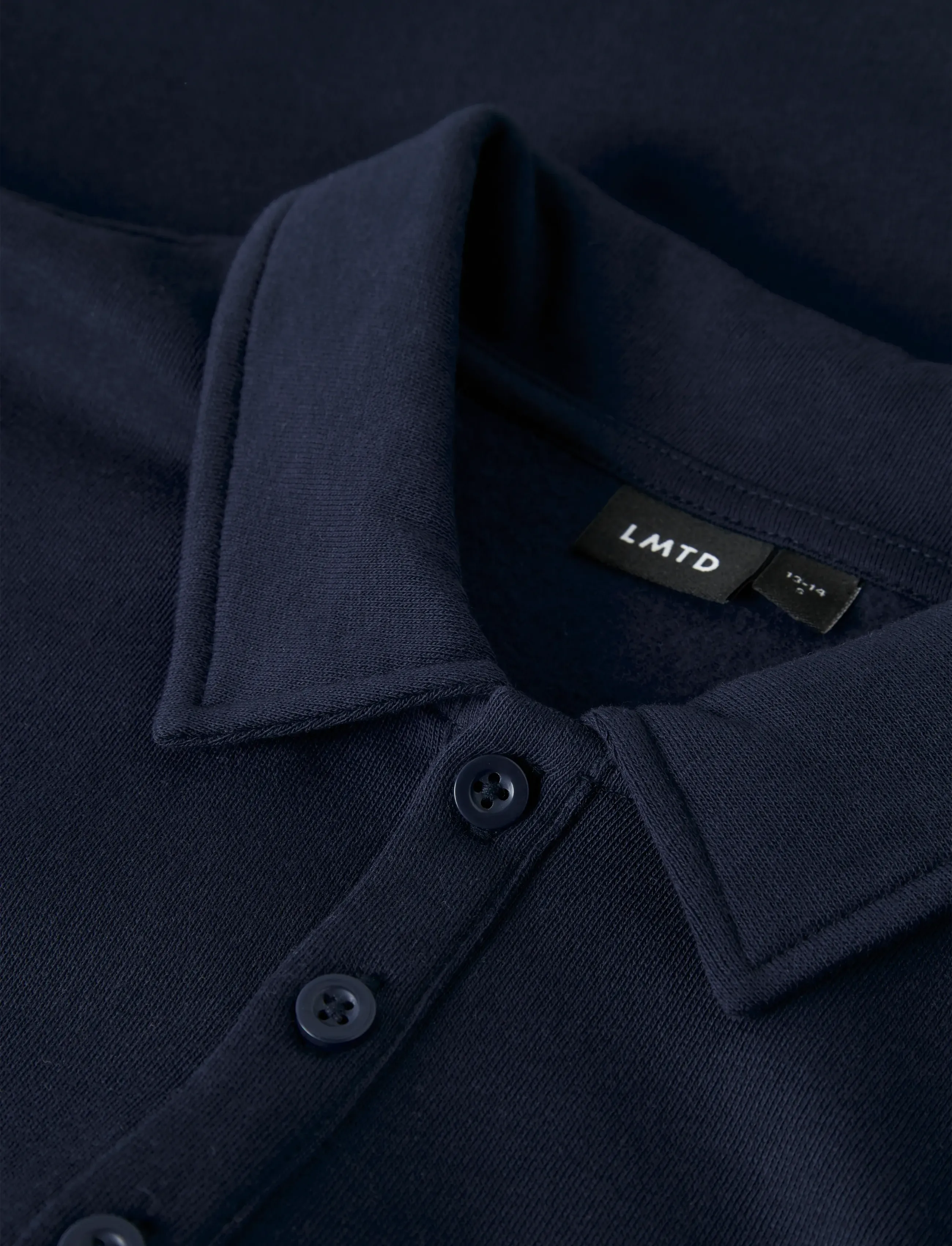 LMTD - NLNNIZU LS BRU POLO SWEAT - long-sleeved polos - navy blazer - 3