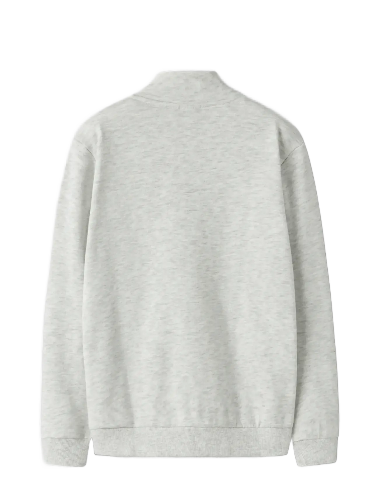 LMTD - NLNNIZU LS BRU HALF ZIP SWEAT NOOS - sweatshirts - light grey melange - 1