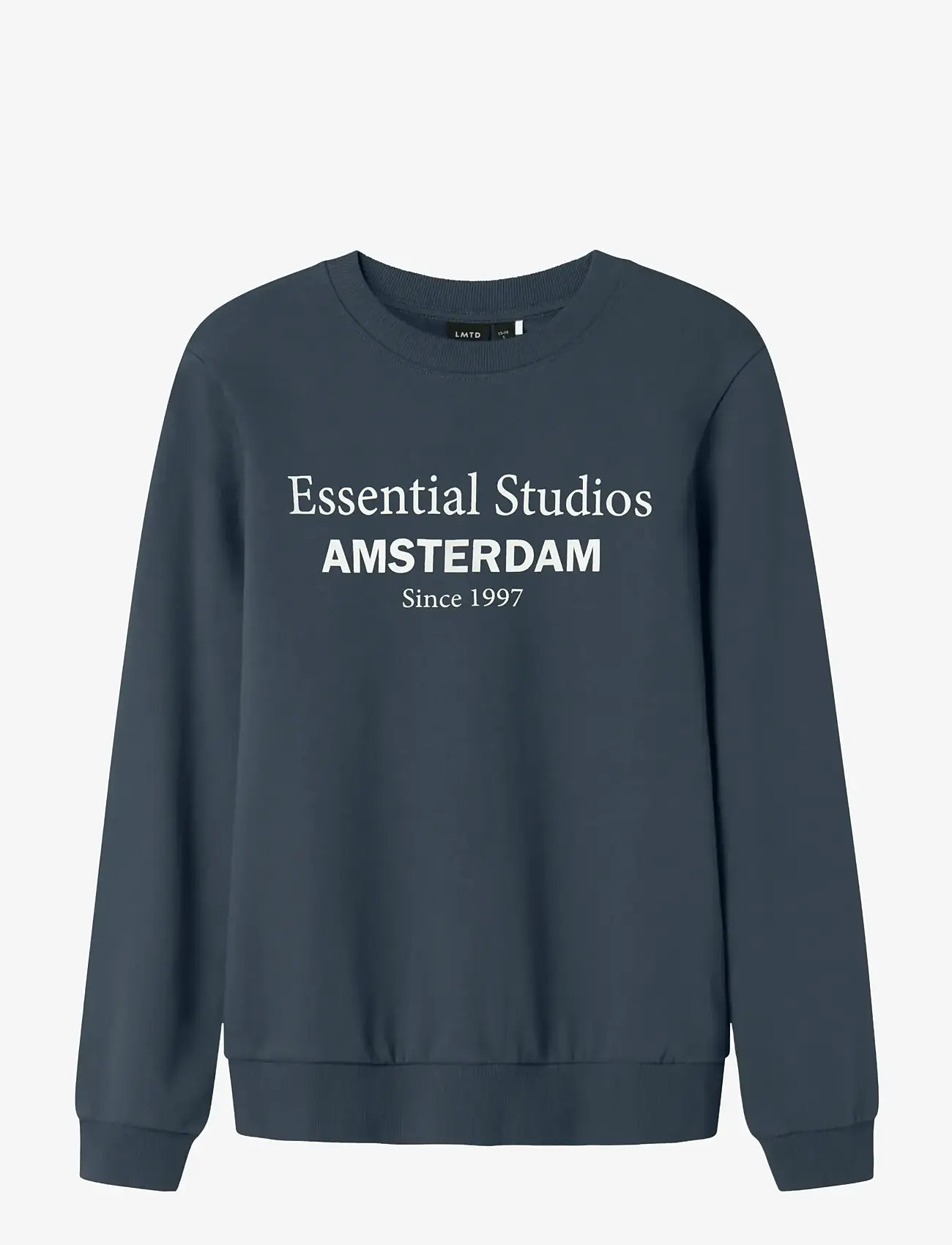 LMTD - NLMNESS LS BRU O-NECK SWEAT - sweatshirts - ombre blue - 0