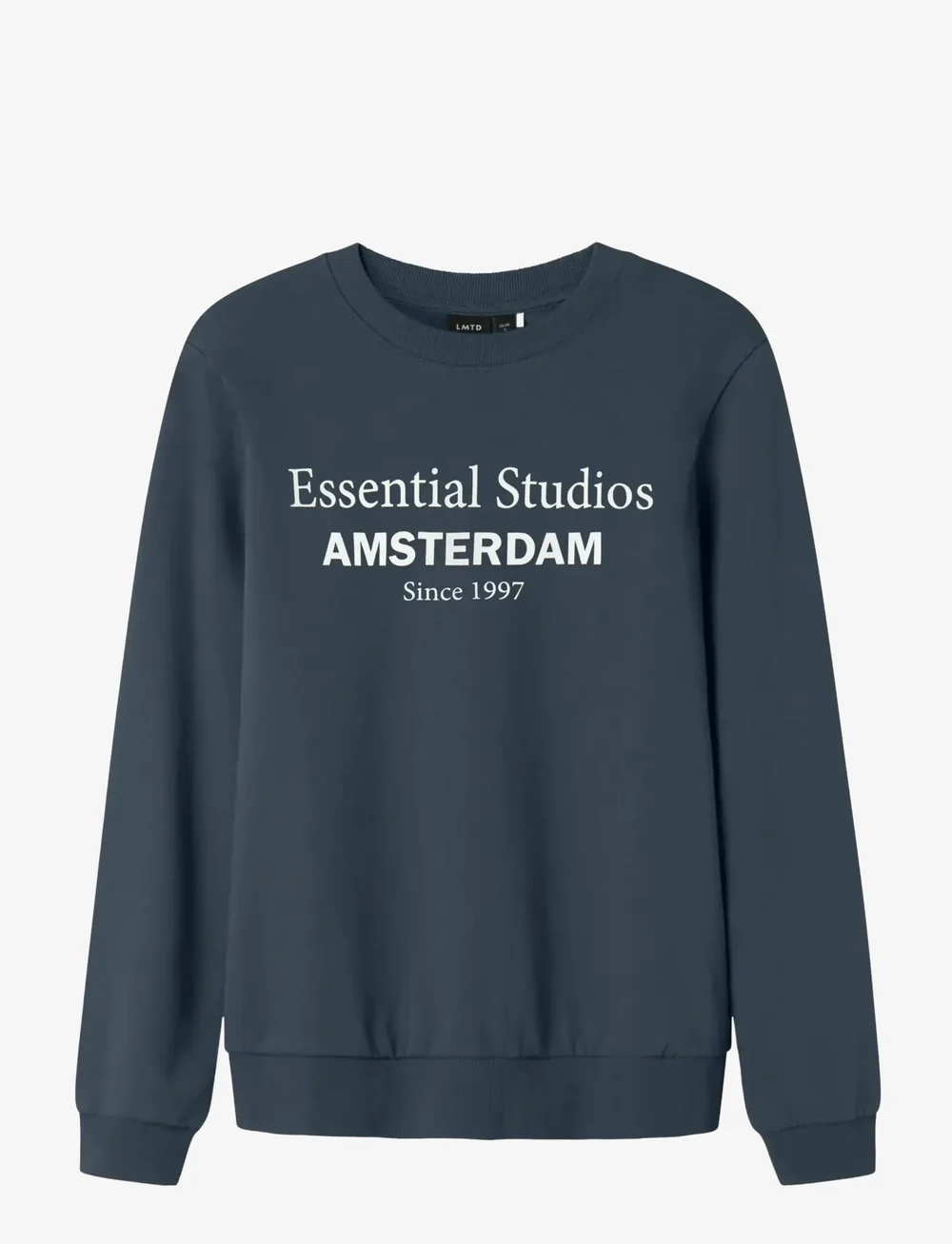 LMTD - NLMNESS LS BRU O-NECK SWEAT - sweatshirts - ombre blue - 0