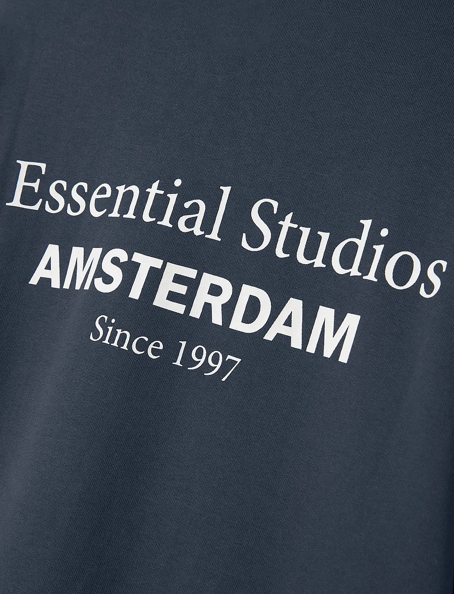 LMTD - NLMNESS LS BRU O-NECK SWEAT - dressipluusid - ombre blue - 2