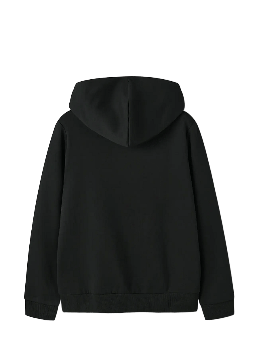 LMTD - NLMNESS LS BRU SWEAT W. HOOD NOOS - huvtröjor - black - 1