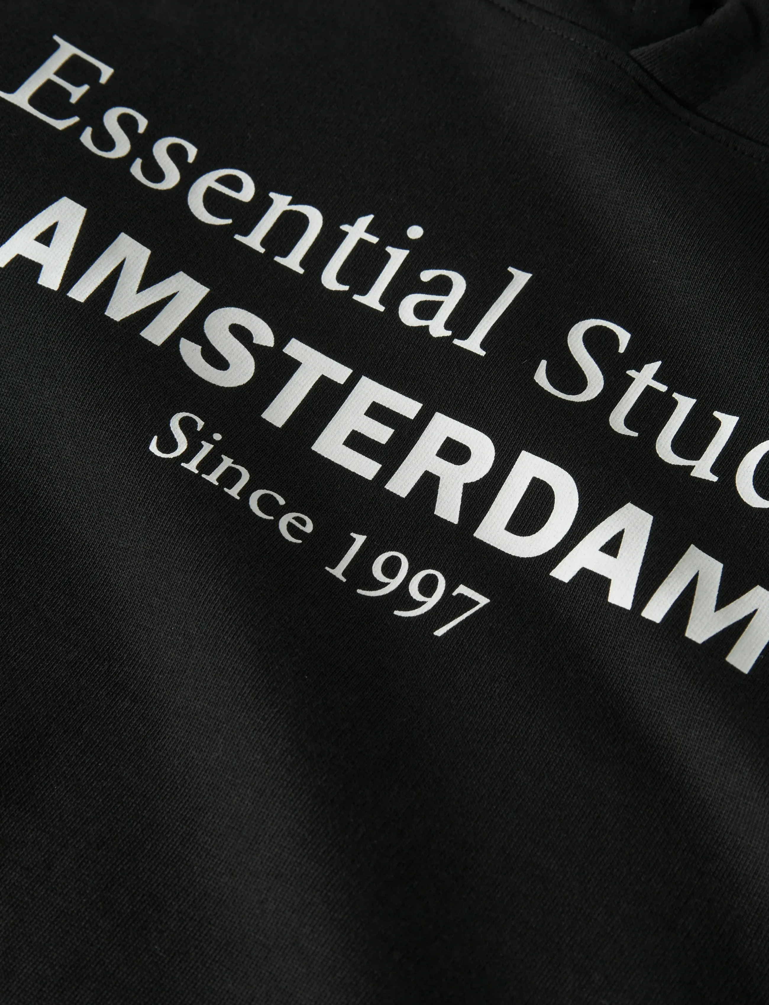 LMTD - NLMNESS LS BRU SWEAT W. HOOD NOOS - huvtröjor - black - 2