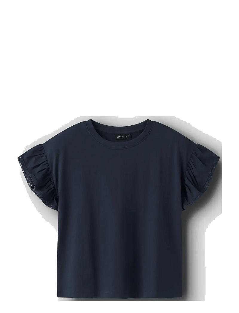 LMTD - NLFFANG SHORT CAPSL. TOP - kurzärmelige - navy blazer - 2