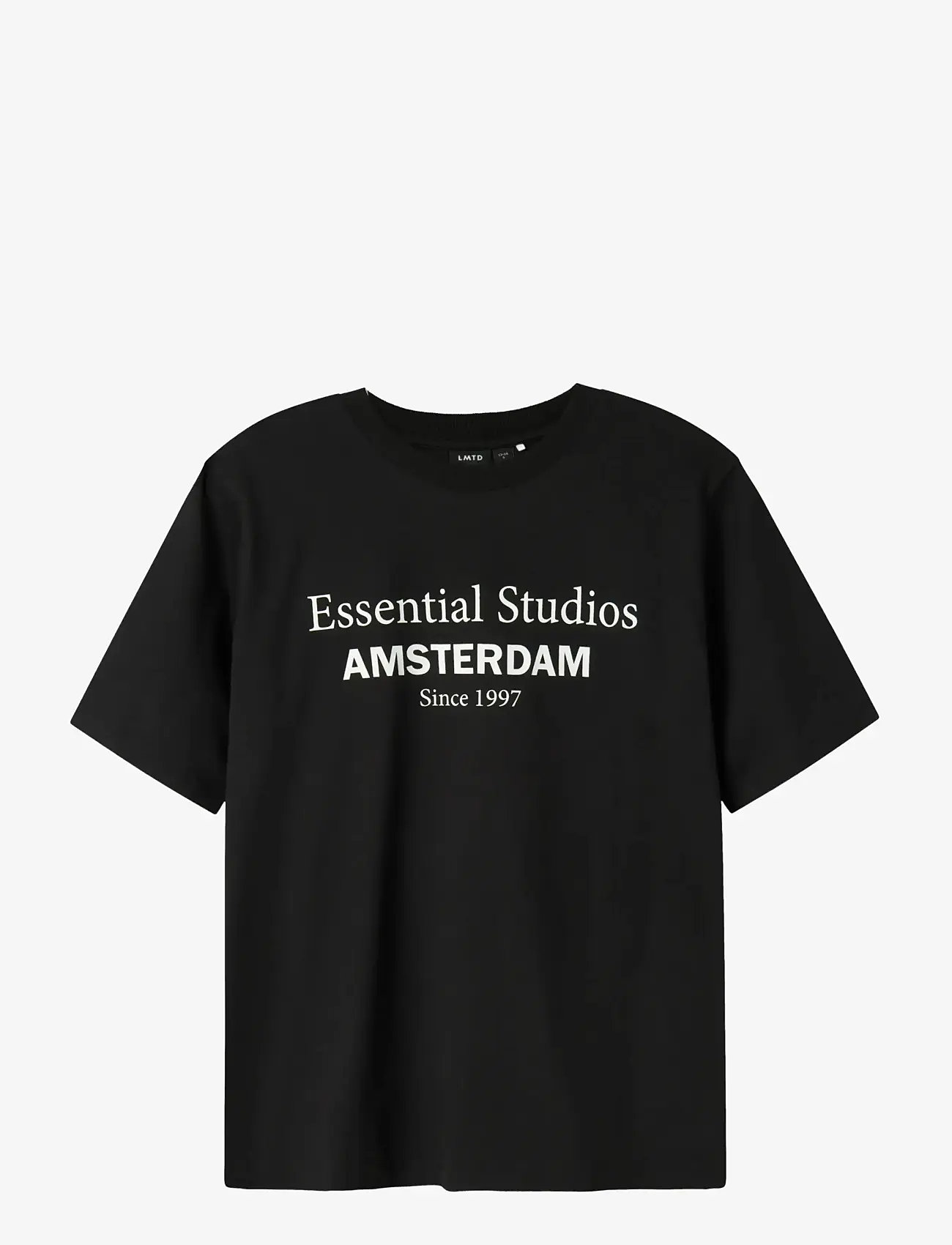 LMTD - NLMNESS SS L TOP NOOS - kurzärmelige - black - 1
