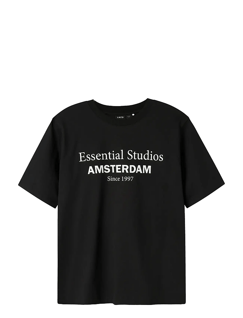 LMTD - NLMNESS SS L TOP NOOS - kurzärmelige - black - 1
