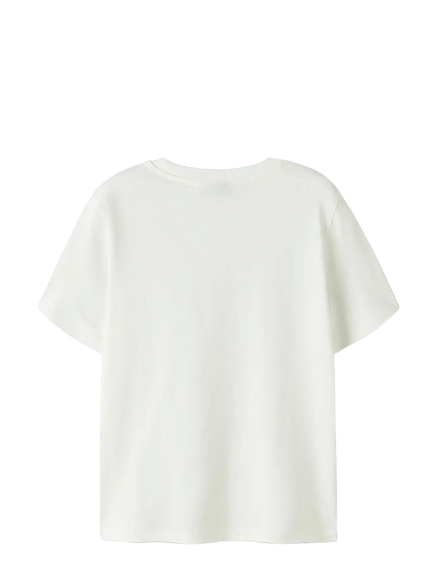 LMTD - NLMNESS SS L TOP NOOS - kurzärmelige - white alyssum - 1