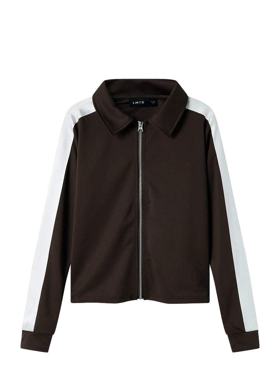 LMTD - NLFBOROP LS CARDIGAN - cardigans - chocolate brown - 0