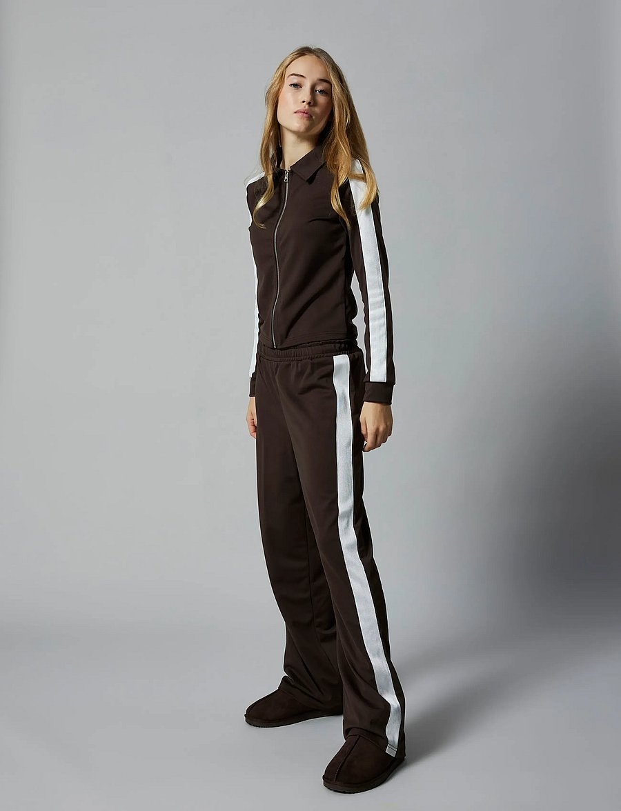 LMTD - NLFBOROP LS CARDIGAN - cardigans - chocolate brown - 3
