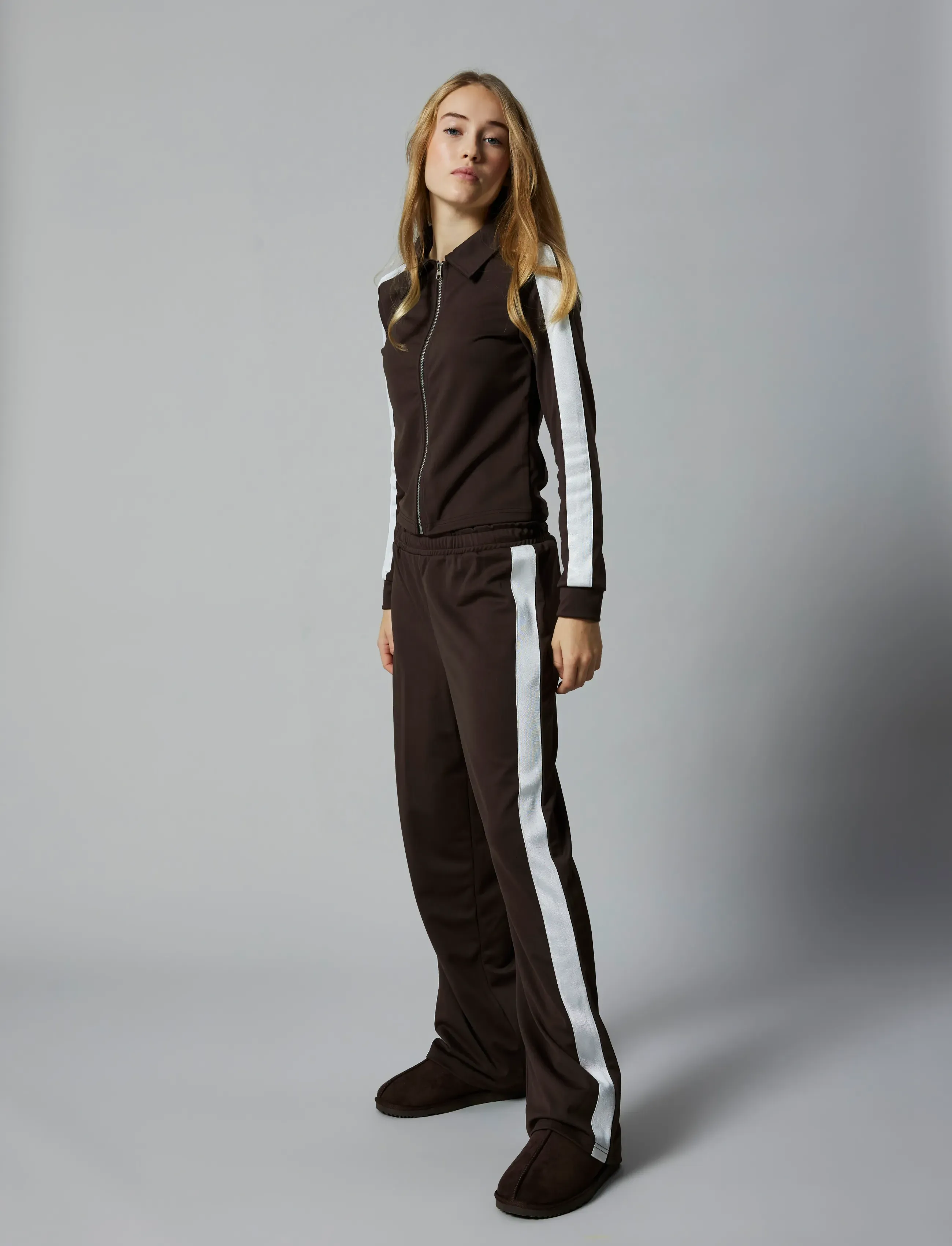 LMTD - NLFBOROP LS CARDIGAN - cardigans - chocolate brown - 3