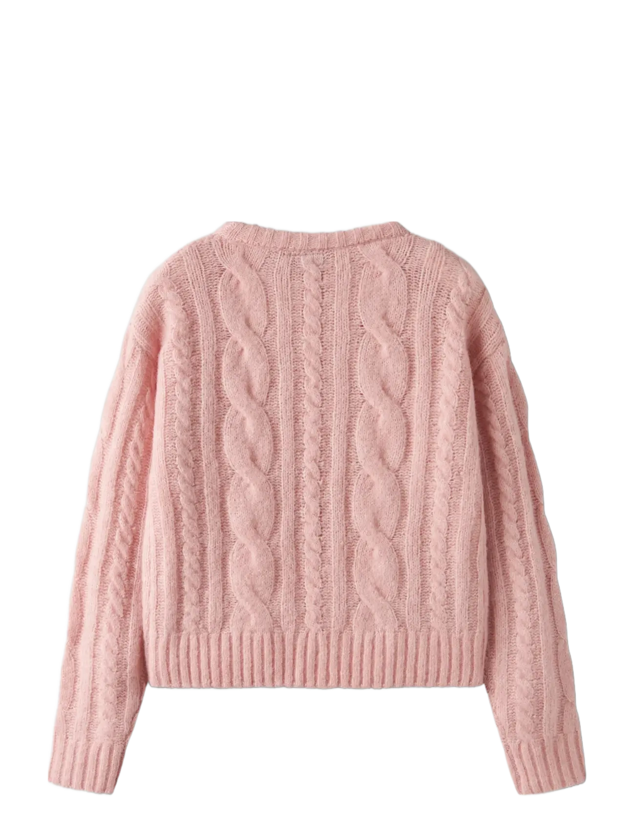 LMTD - NLFNAIBLE LS SHORT KNIT - trøjer - crystal pink - 1
