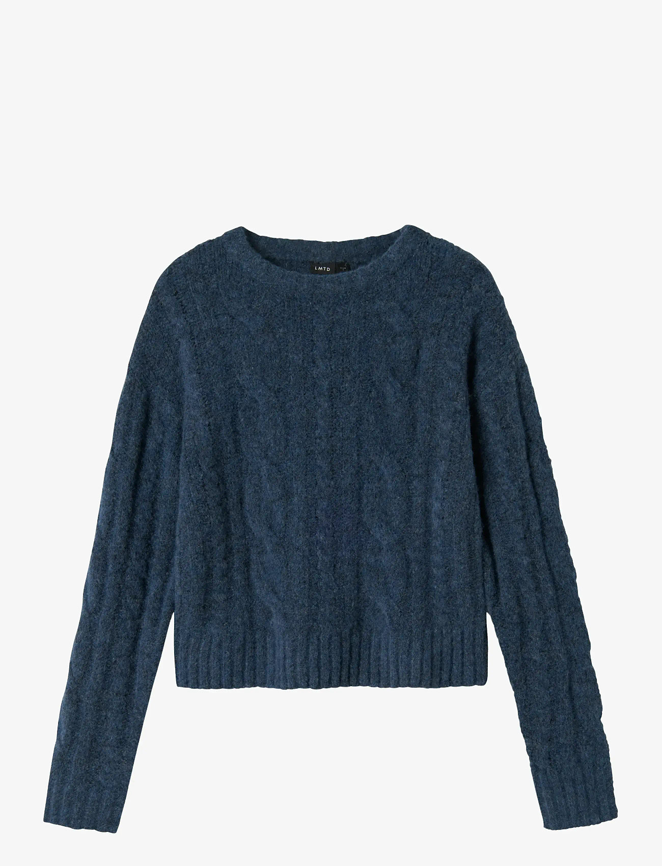 LMTD - NLFNAIBLE LS SHORT KNIT - pullover - ombre blue - 1