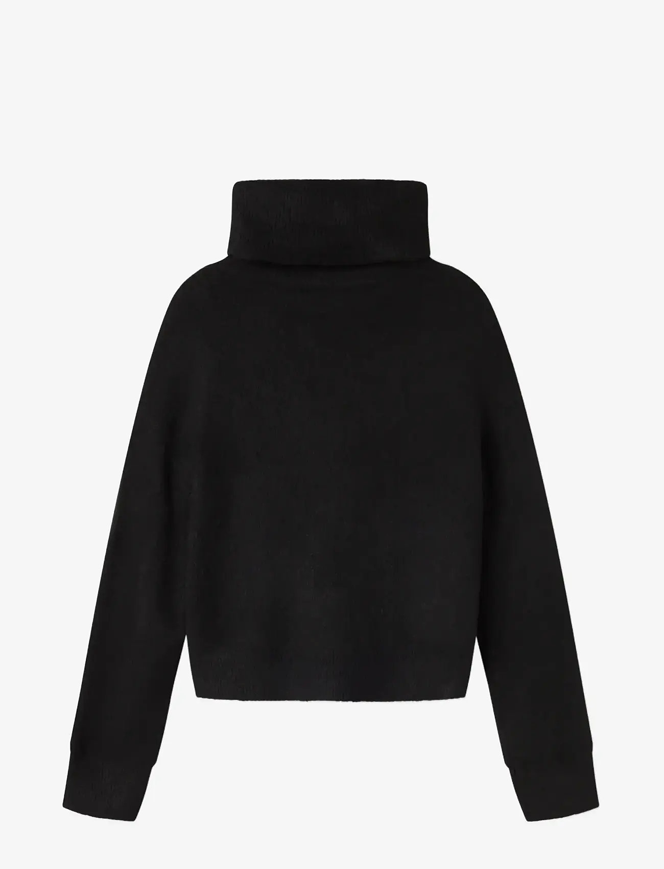 LMTD - NLFLODET LS ROLL NECK KNIT - trøjer - black - 1