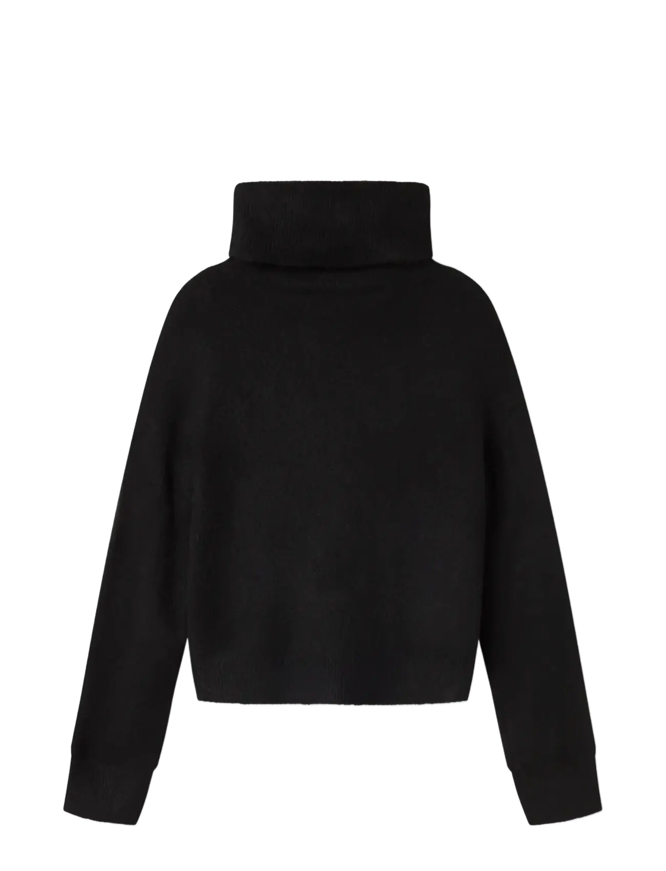 LMTD - NLFLODET LS ROLL NECK KNIT - pullover - black - 1