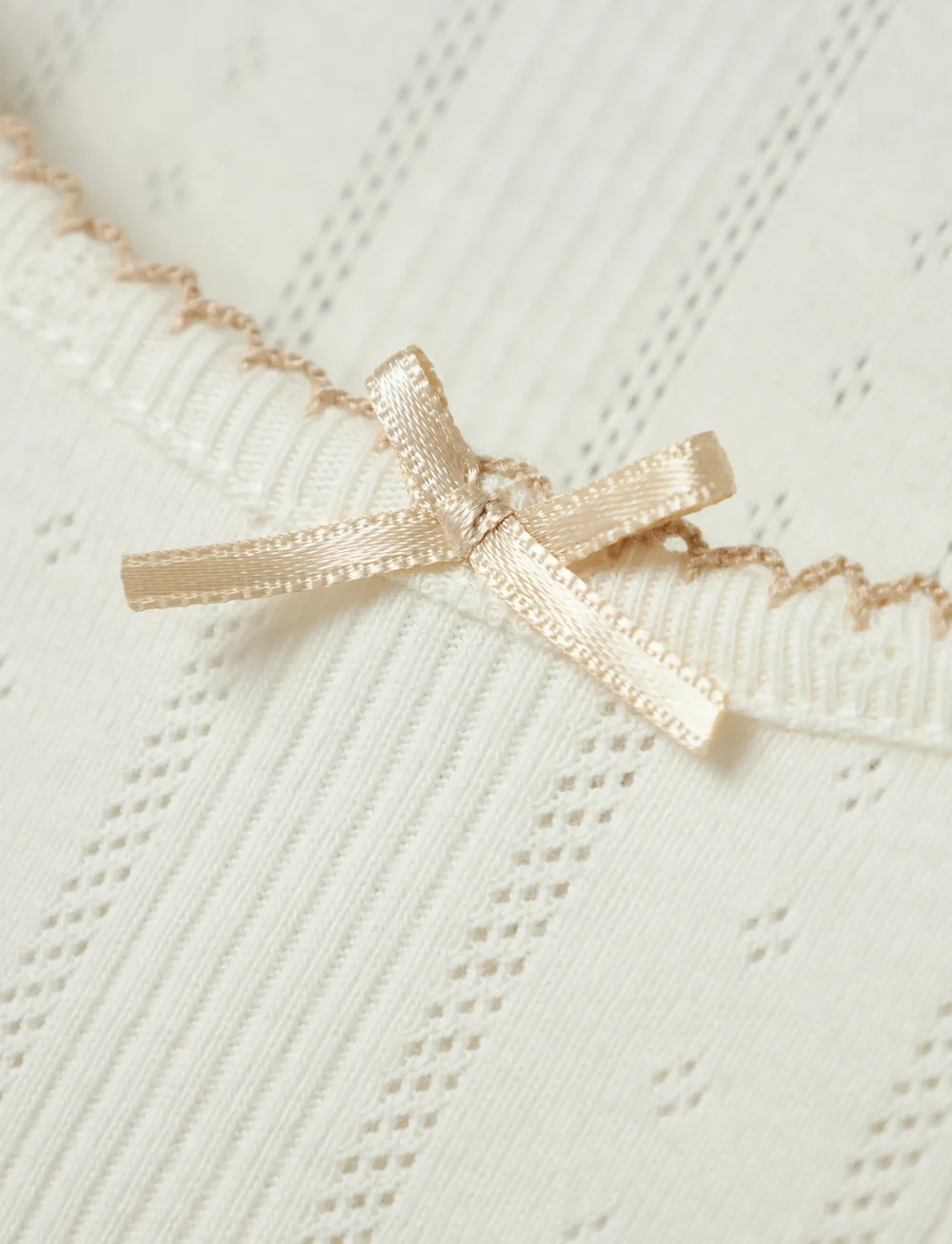 LMTD - NLFNAMEL LS SHORT DEEP NECK TOP - pikkade varrukatega t-särgid - white alyssum - 0